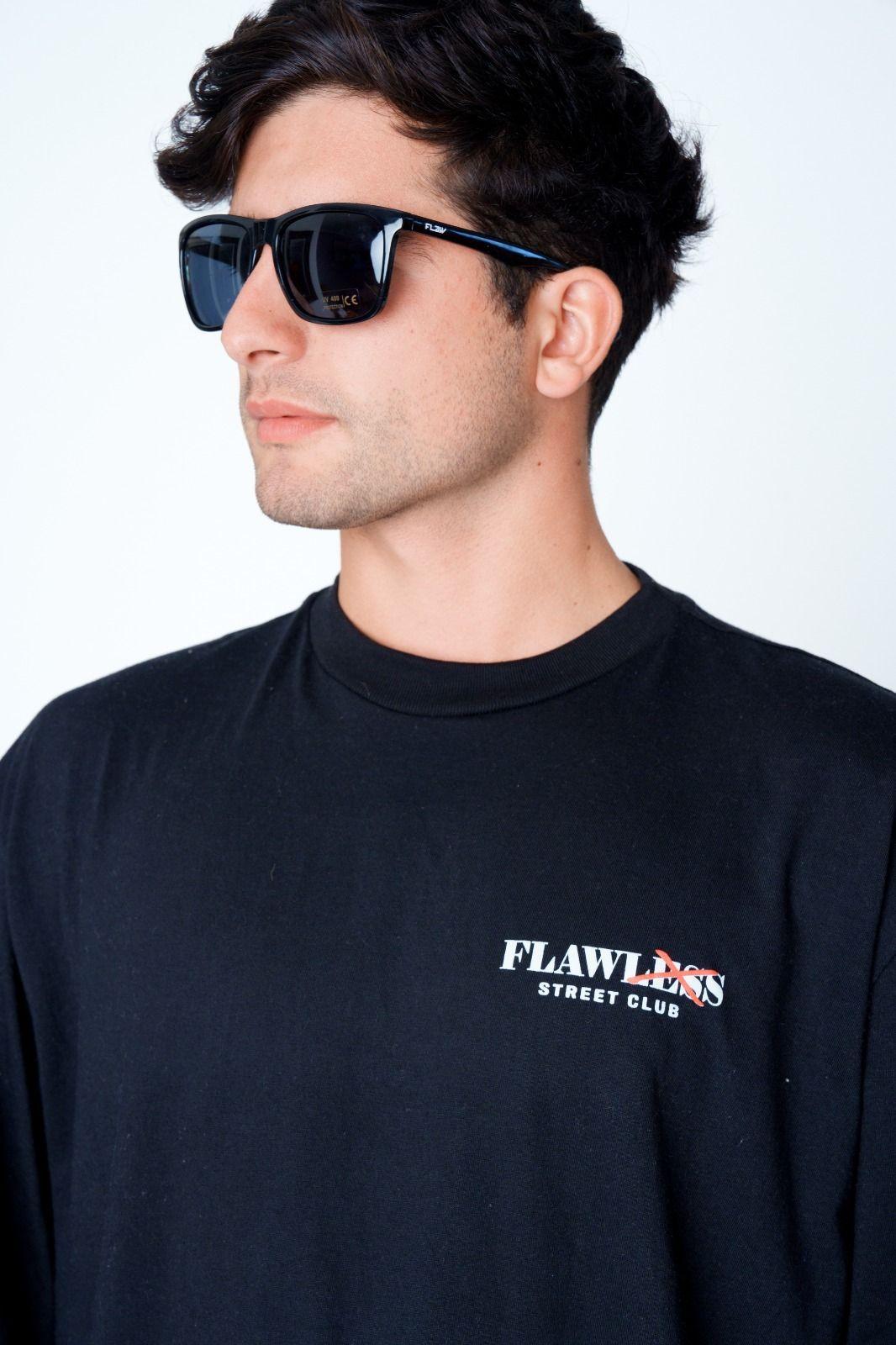 Polera Oversize Flaw "Dark Ant Flawless" Unisex-3