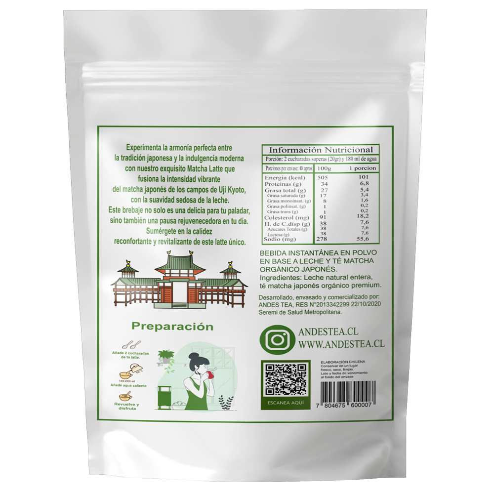 Lattes Pack 3 unidades 200gr c u Matcha latte Chai latte Golden latte-3