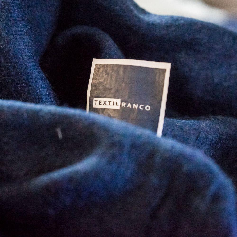 Frazada Térmica Lisa Azul1,5 plazas 450g/m2 - Textil Ranco-2