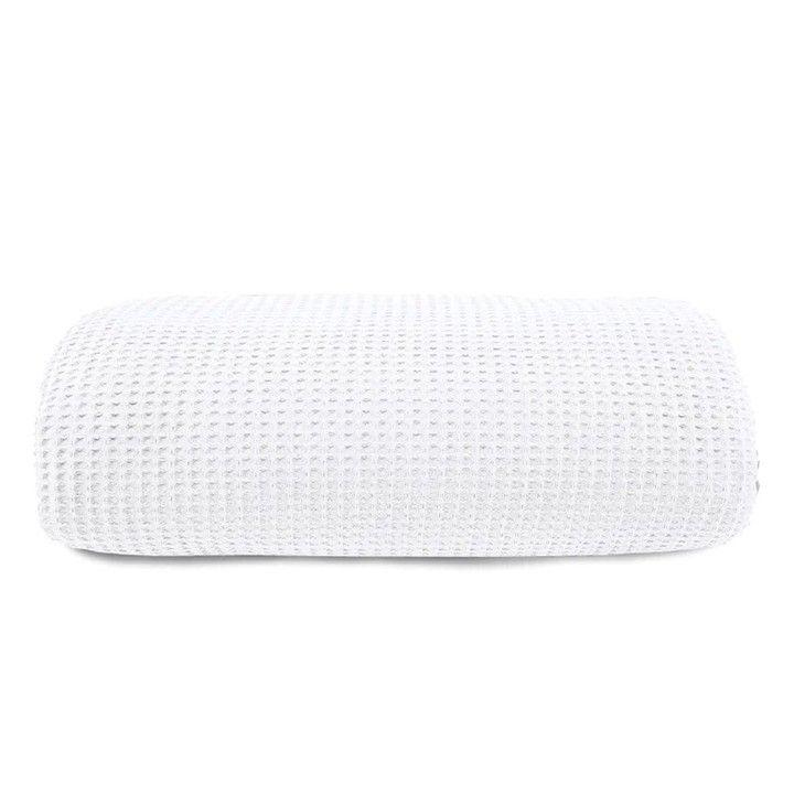 Colcha Piqué Döhler Blanca 100% Algodón Hecha en Brasil-3
