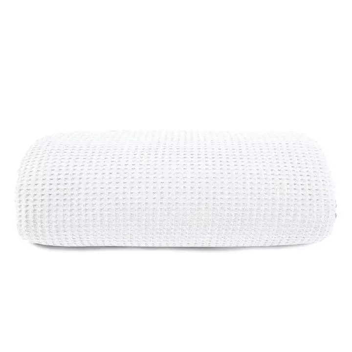 Colcha Piqué Döhler Blanca 1.5 plazas 100% Algodón Hecha en Brasil-3