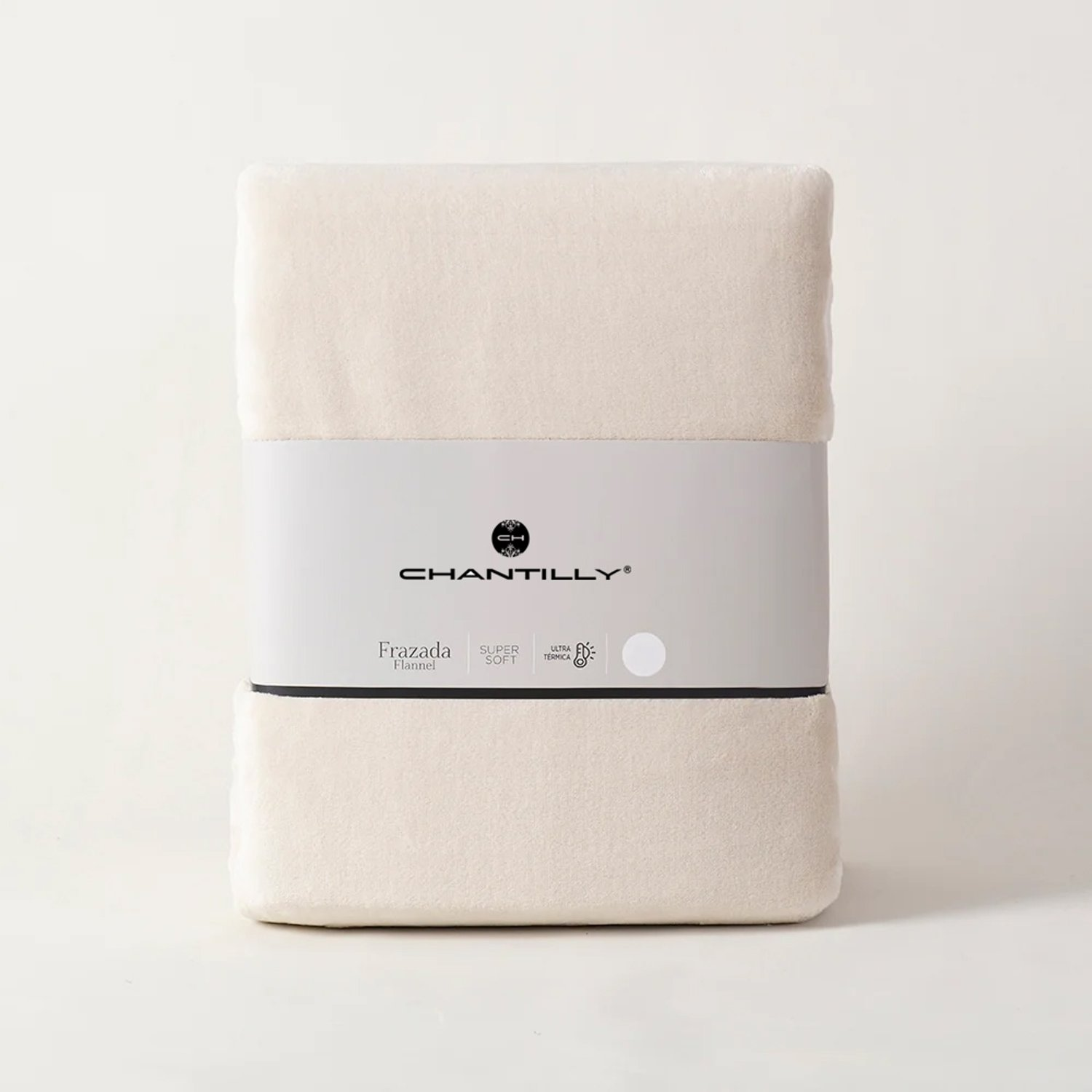 Frazada hotelera flannel 1.5 plazas Crudo - Chantilly-1