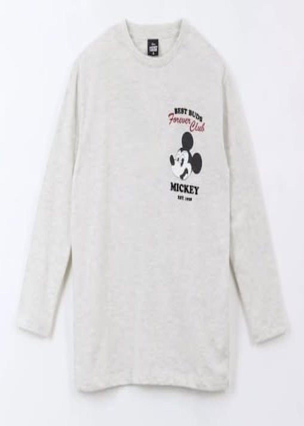 Polera Mickey Mouse Talla 8 Manga Larga-1