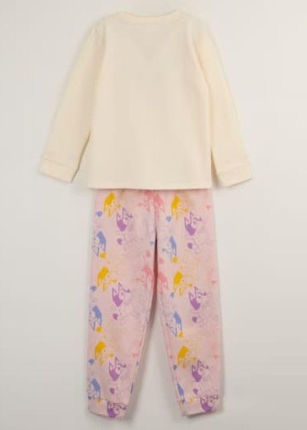 Pijama Bluey interior franela talla 6-2