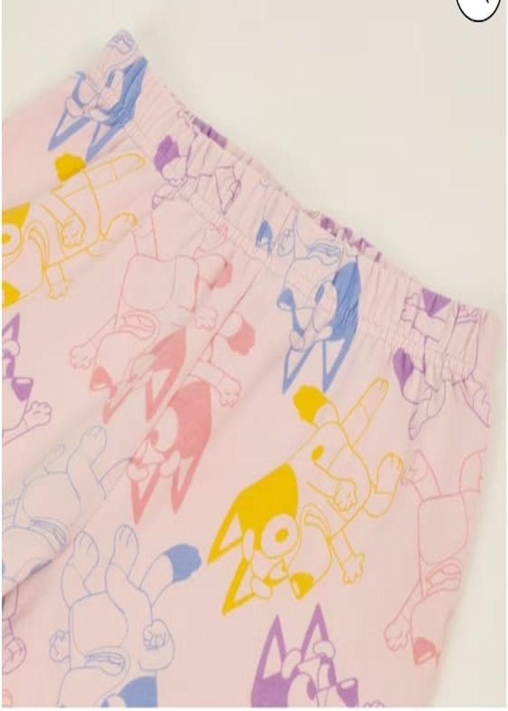 Pijama Bluey interior franela talla 6-4