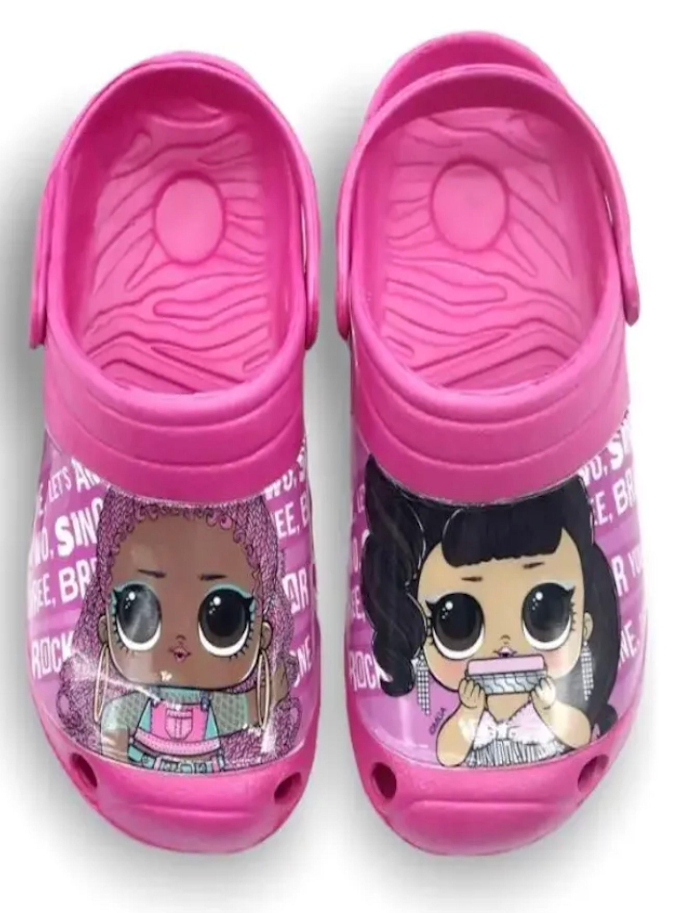 Sandalias zuecos de niña diseño LOL-0