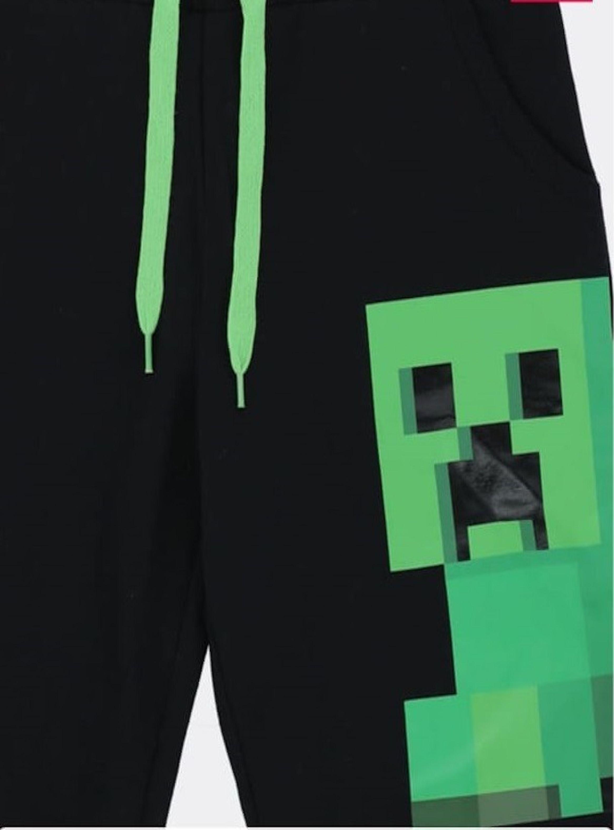Short Bermuda de niño talla 12 diseño Minecraft-2