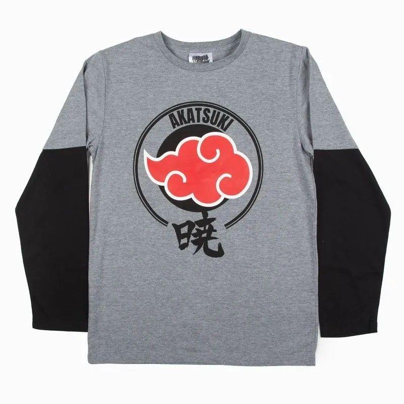 Naruto Polera Manga Larga Talla 14-0