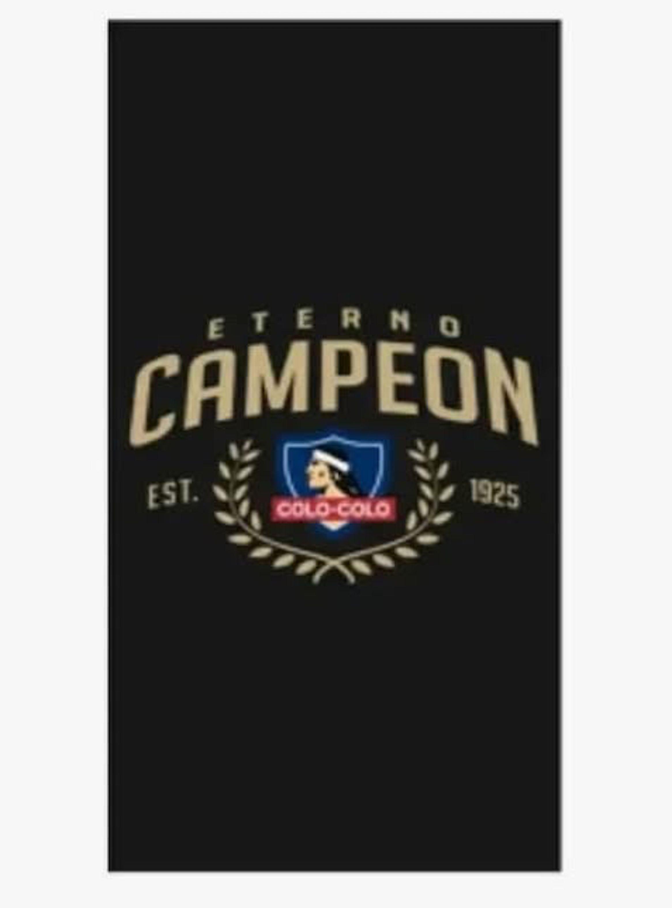 Toalla microfibra Colo Colo dise o Eterno Campeon-0