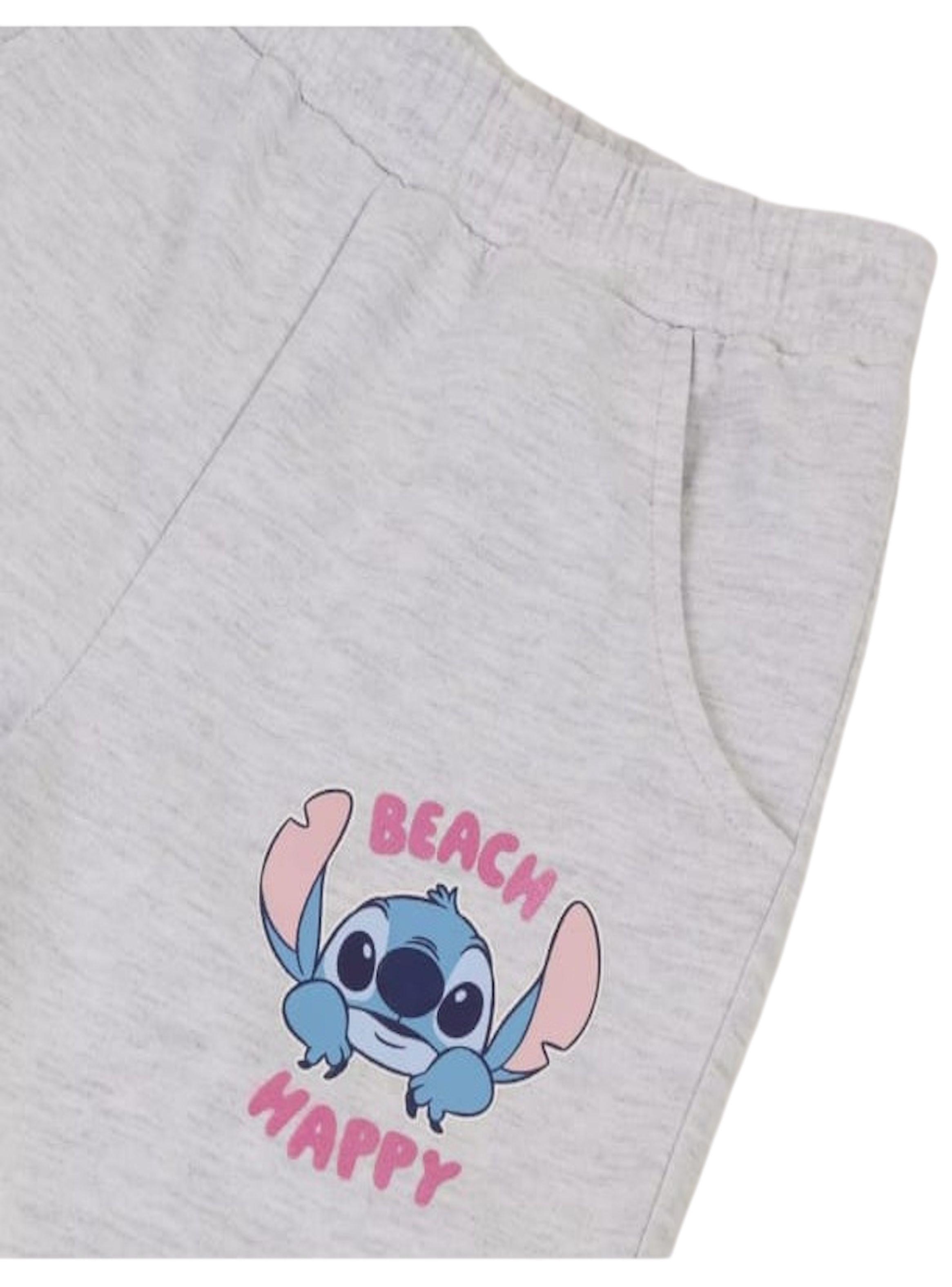 Conjunto Poleron y Pantalón Talla 8 Stitch Disney-2