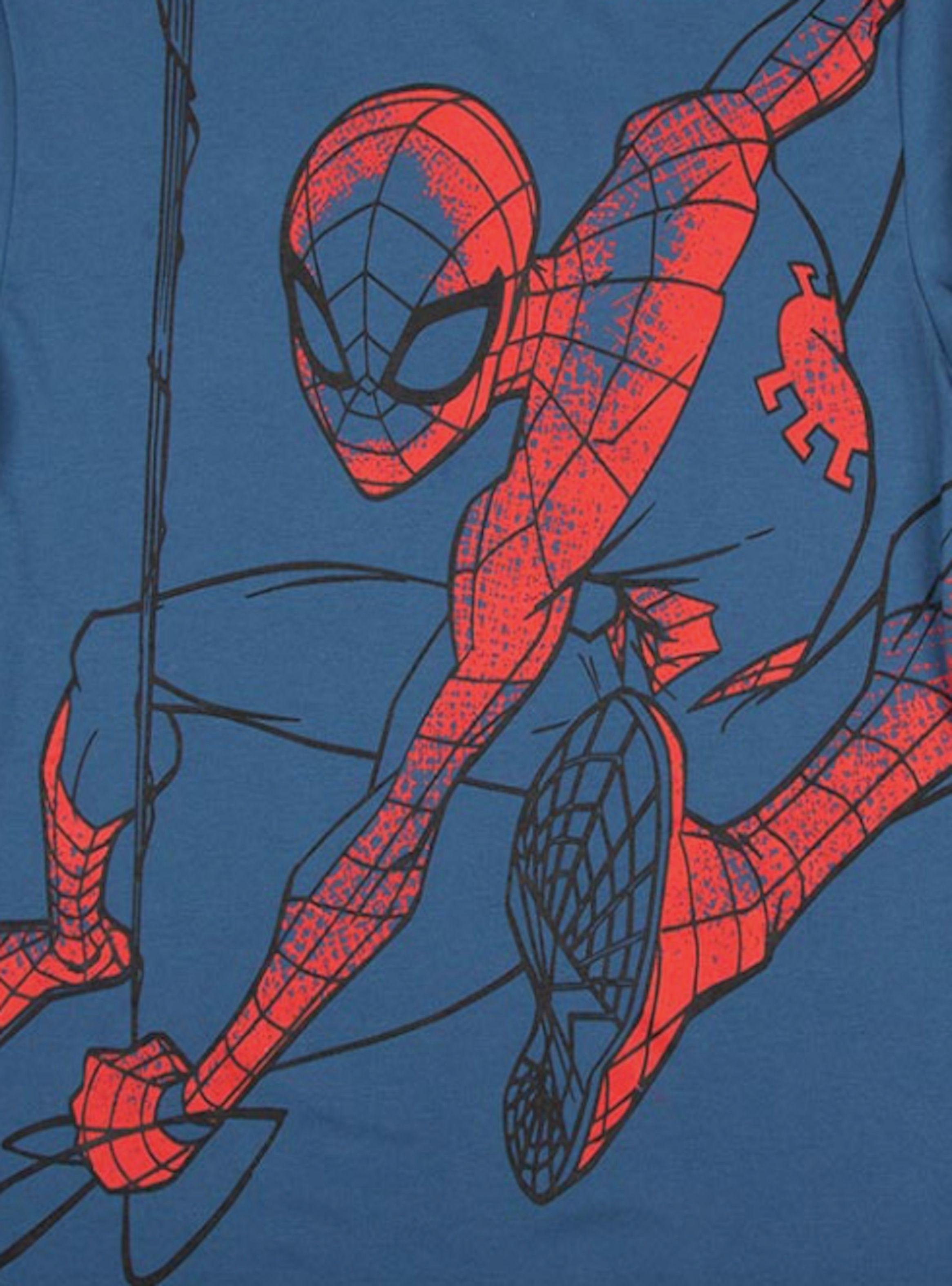 Polera Spiderman Manga Larga Diferentes Tallas-2