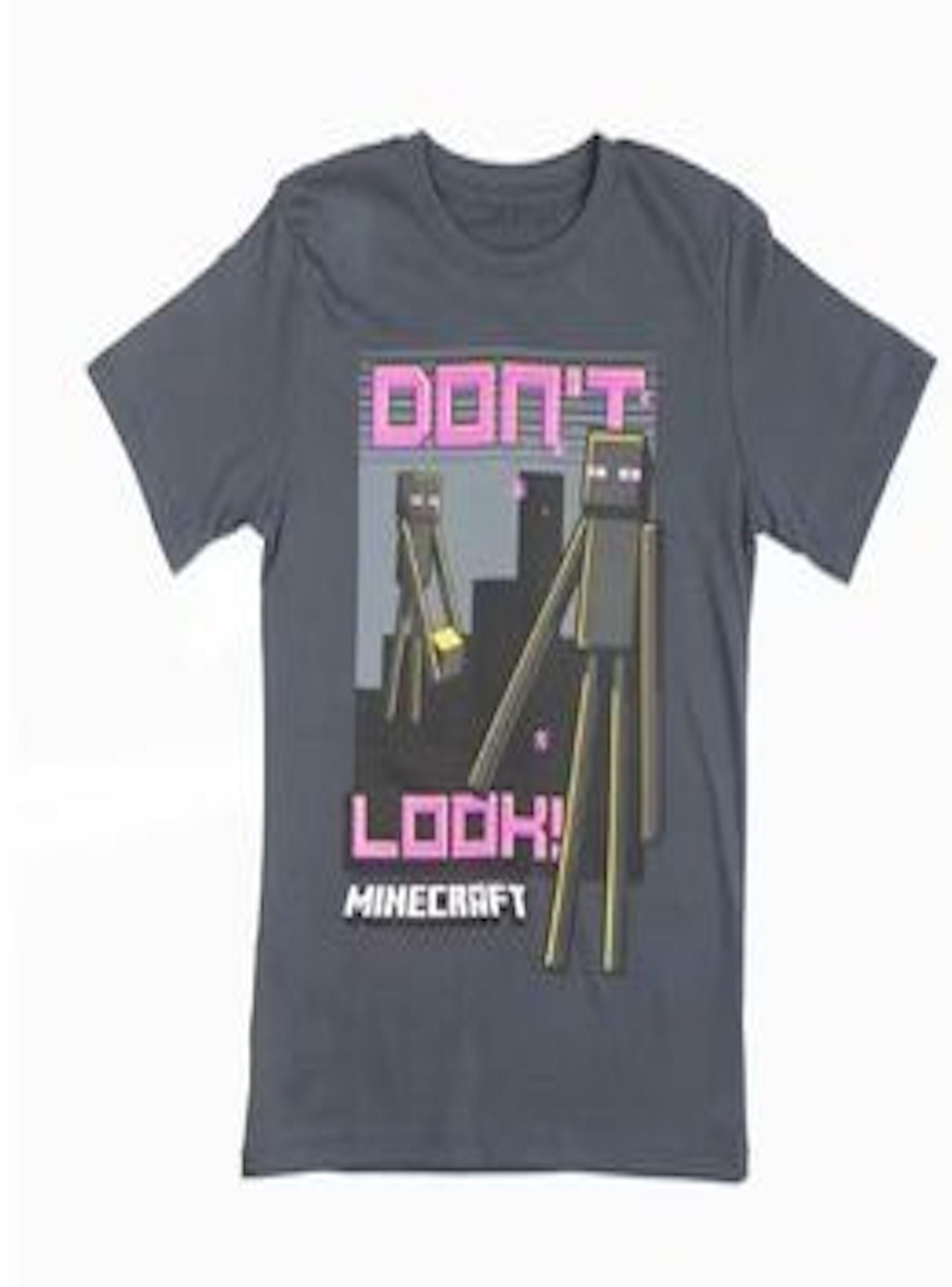 Polera de niño talla 8 Minecraft-0
