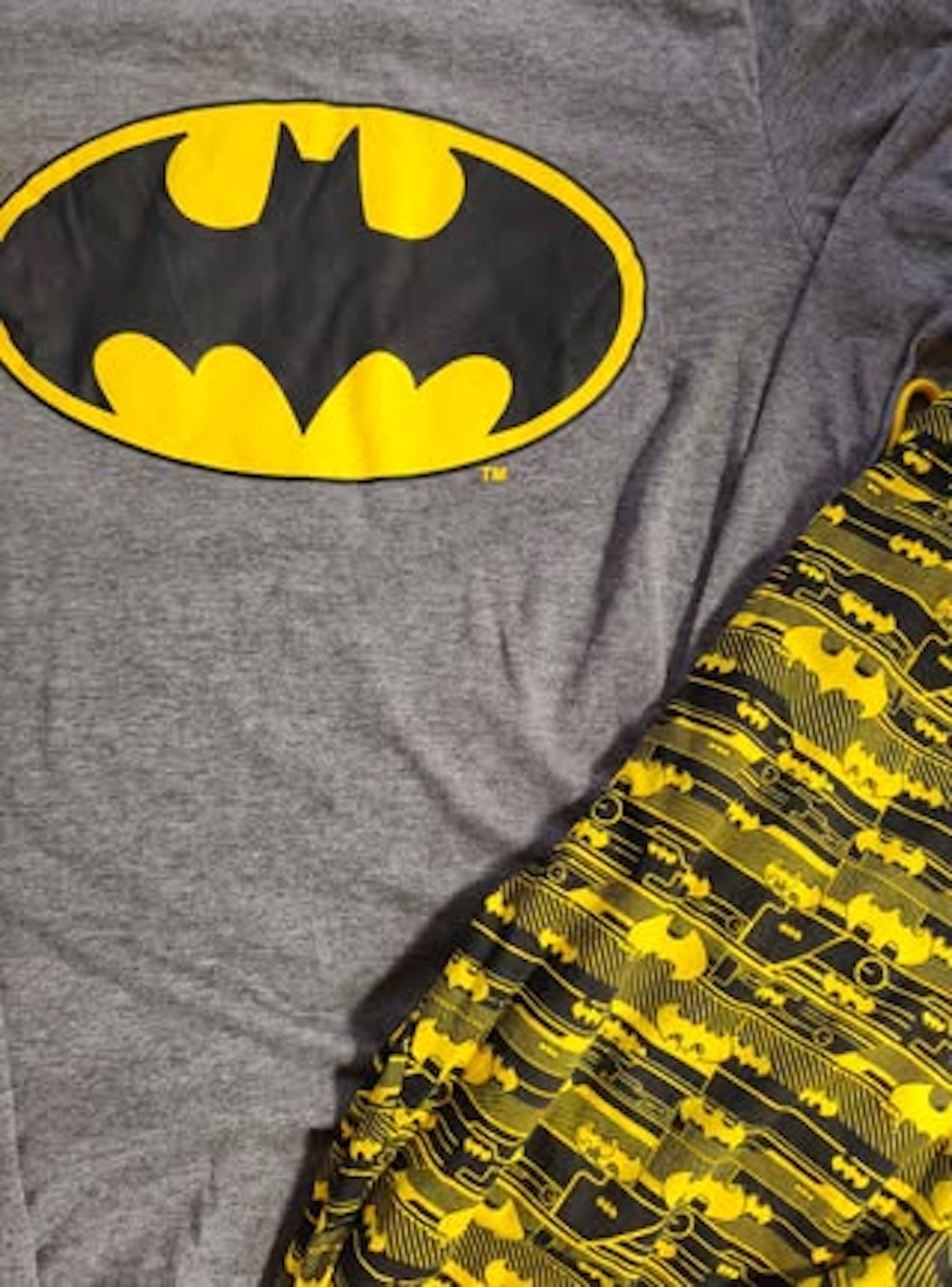Pijama de hombre talla M diseño Batman-2