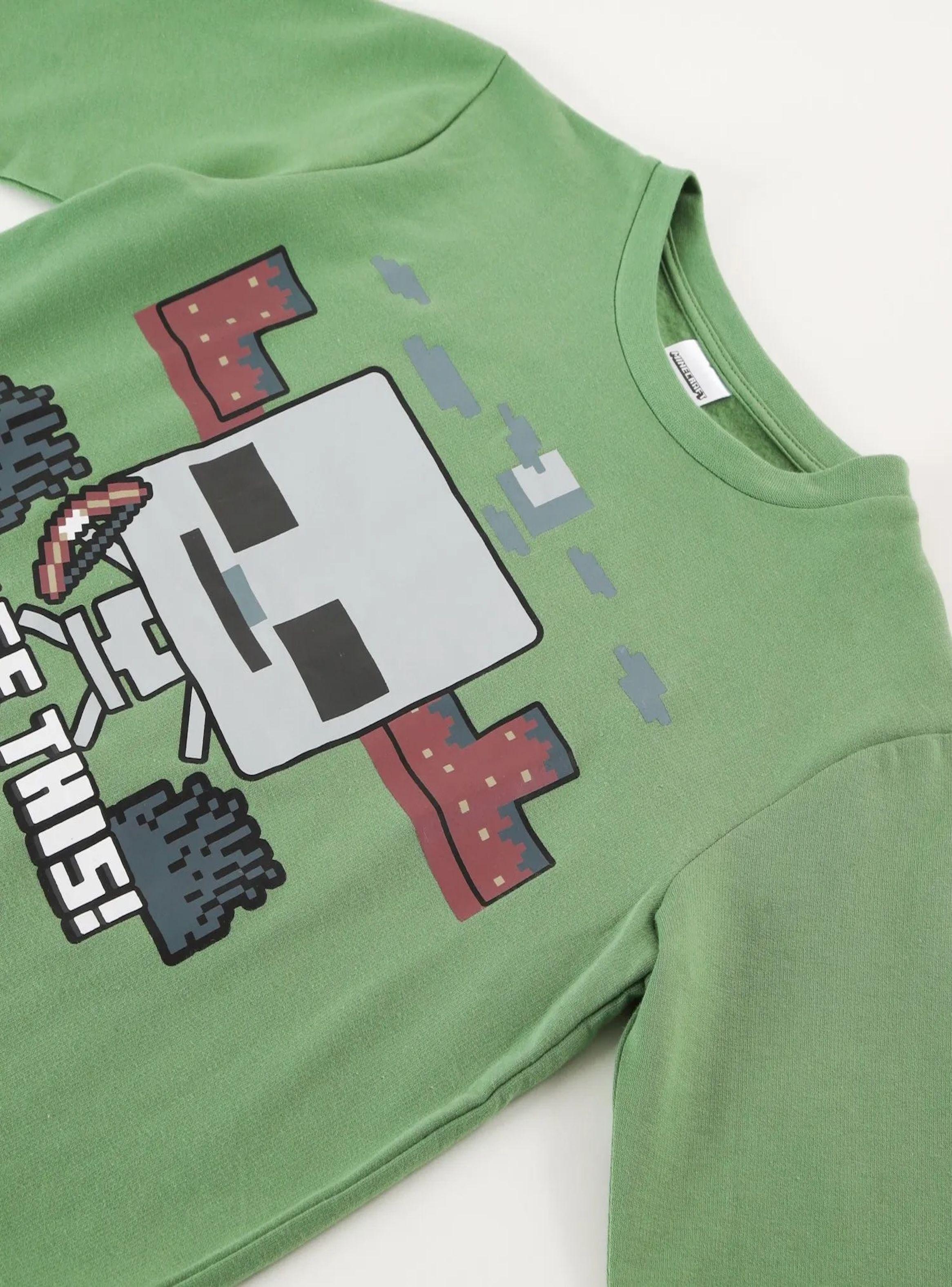 Pijama de niño diseño Minecraft-3