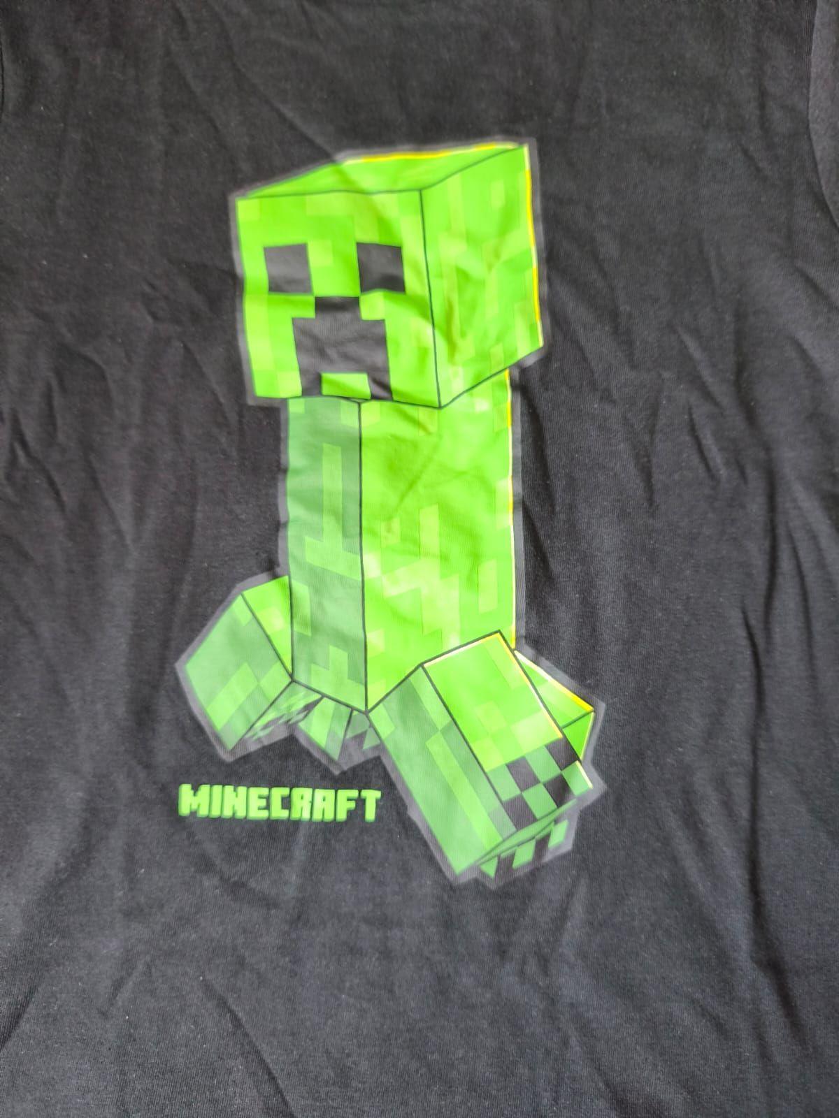 Polera de niño talla 8 diseño Minecraft-2