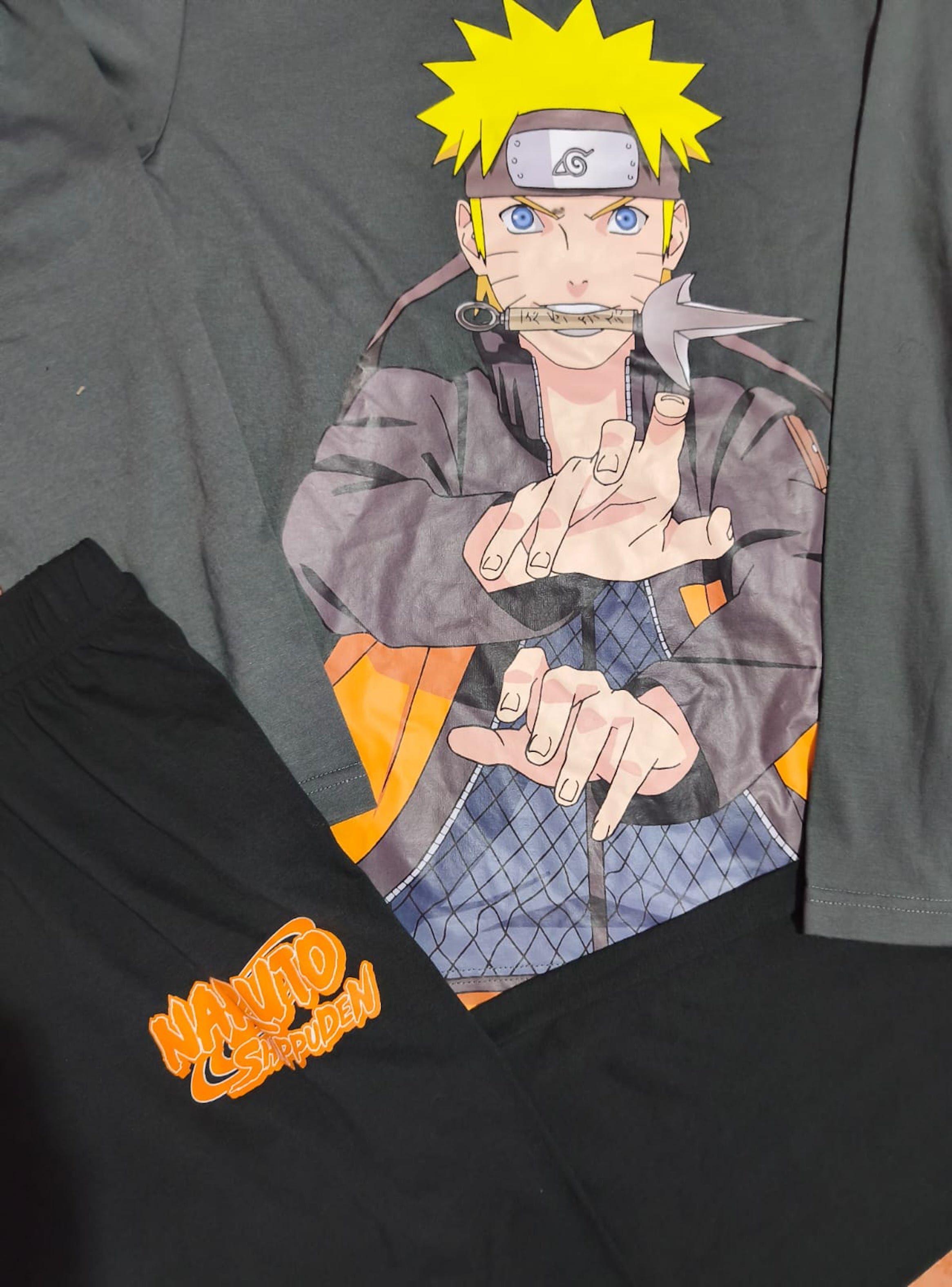 Pijama de niño talla 14 diseño Naruto-2