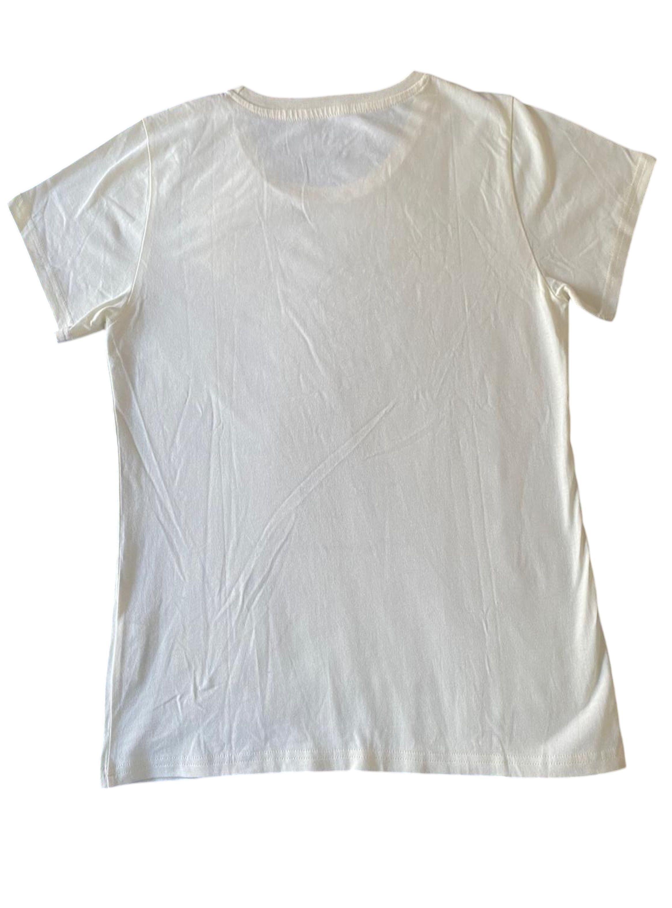 Polera de mujer talla S diseño Snoopy y corazones-2