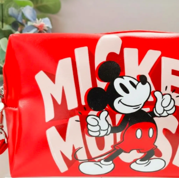 Estuche o cosmetiquero Mickey Mouse Disney color Rojo-5