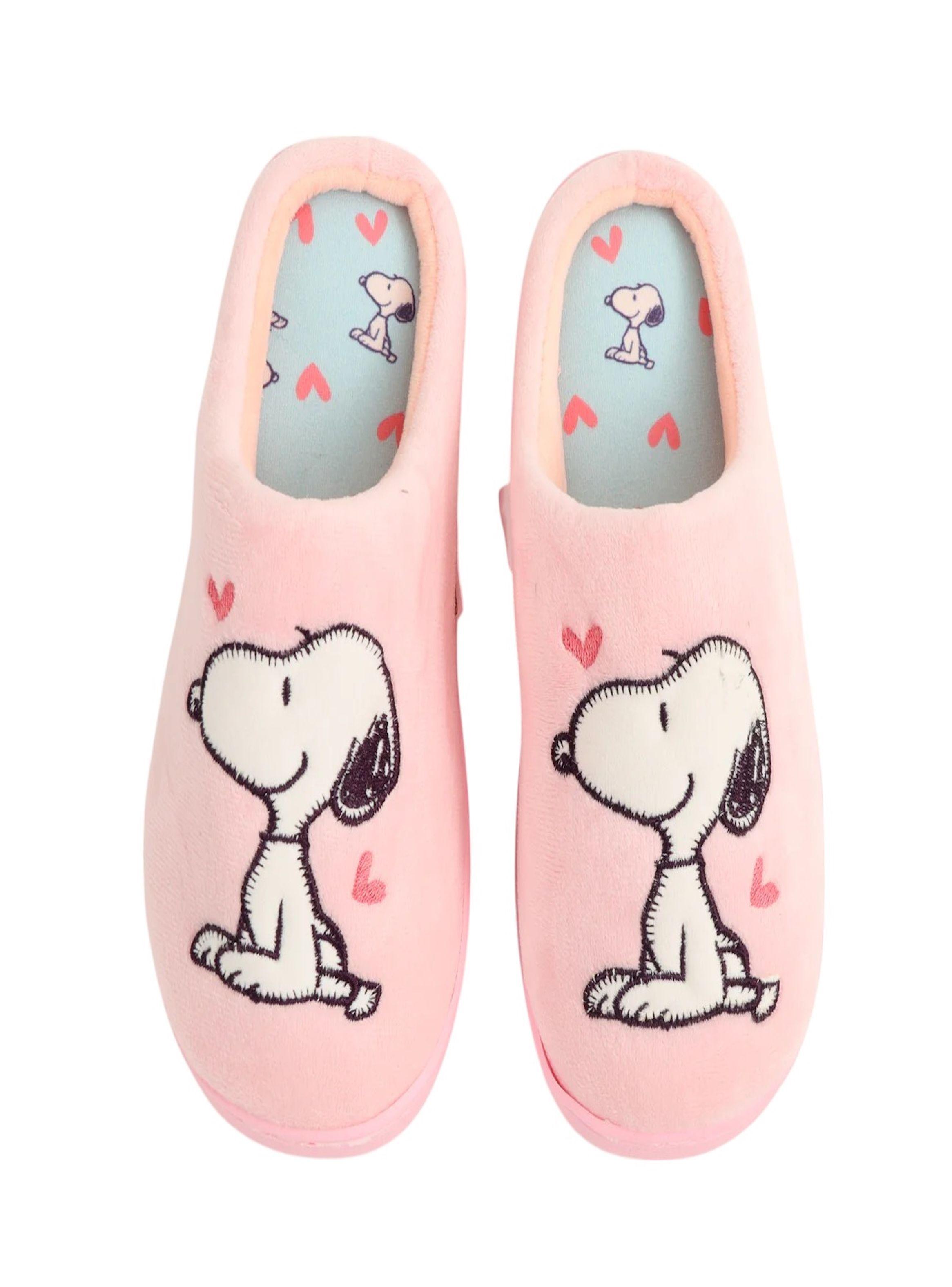 Pantufla de mujer numero 39/40 diseño Snoopy-0