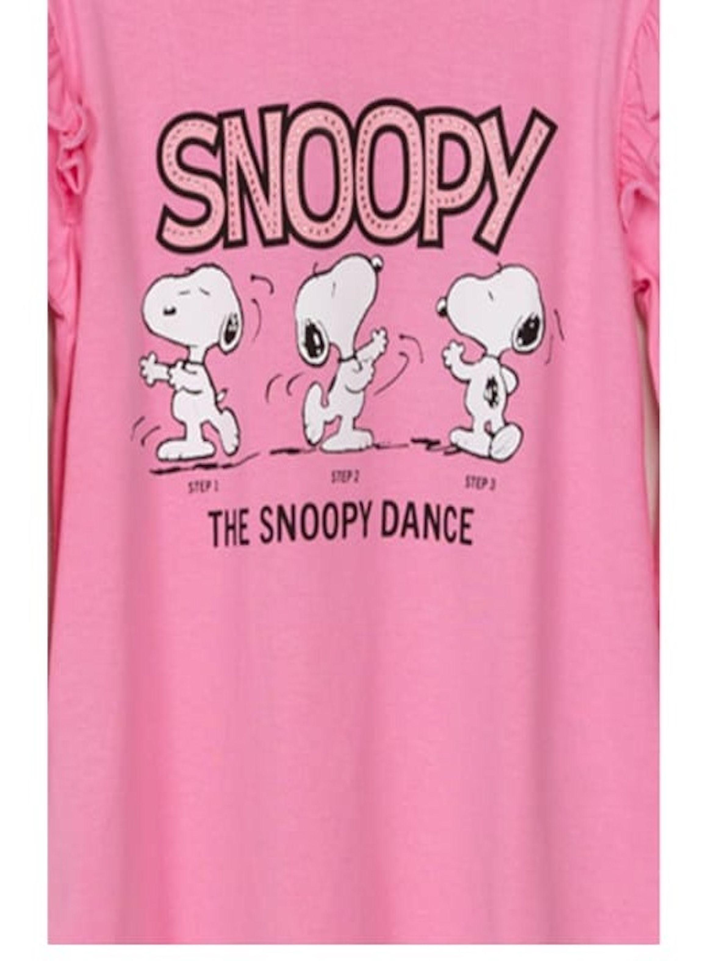Polera de niña manga larga Snoopy Talla 8-2