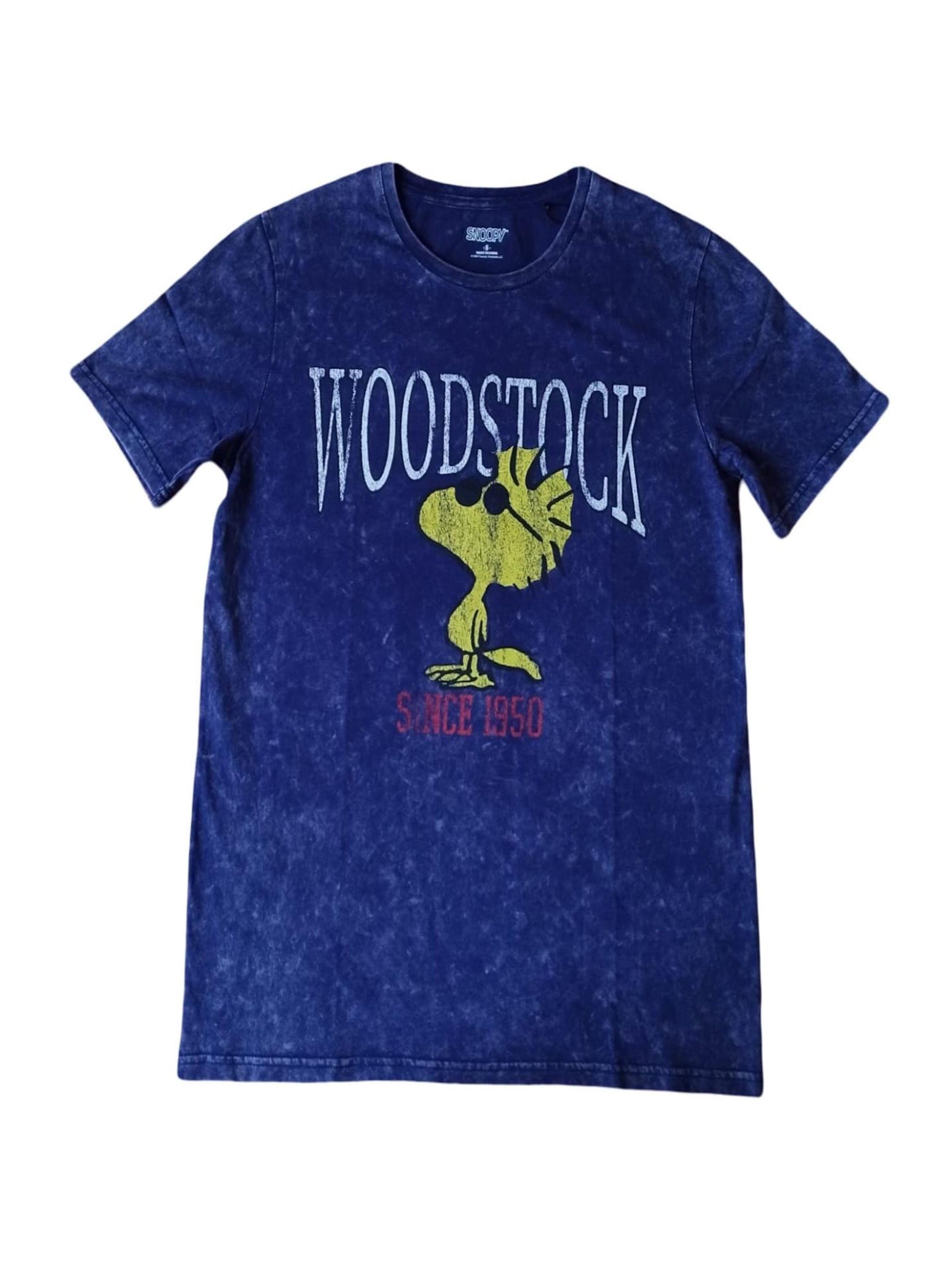 Polera de hombre talla S diseño Woodstock-0