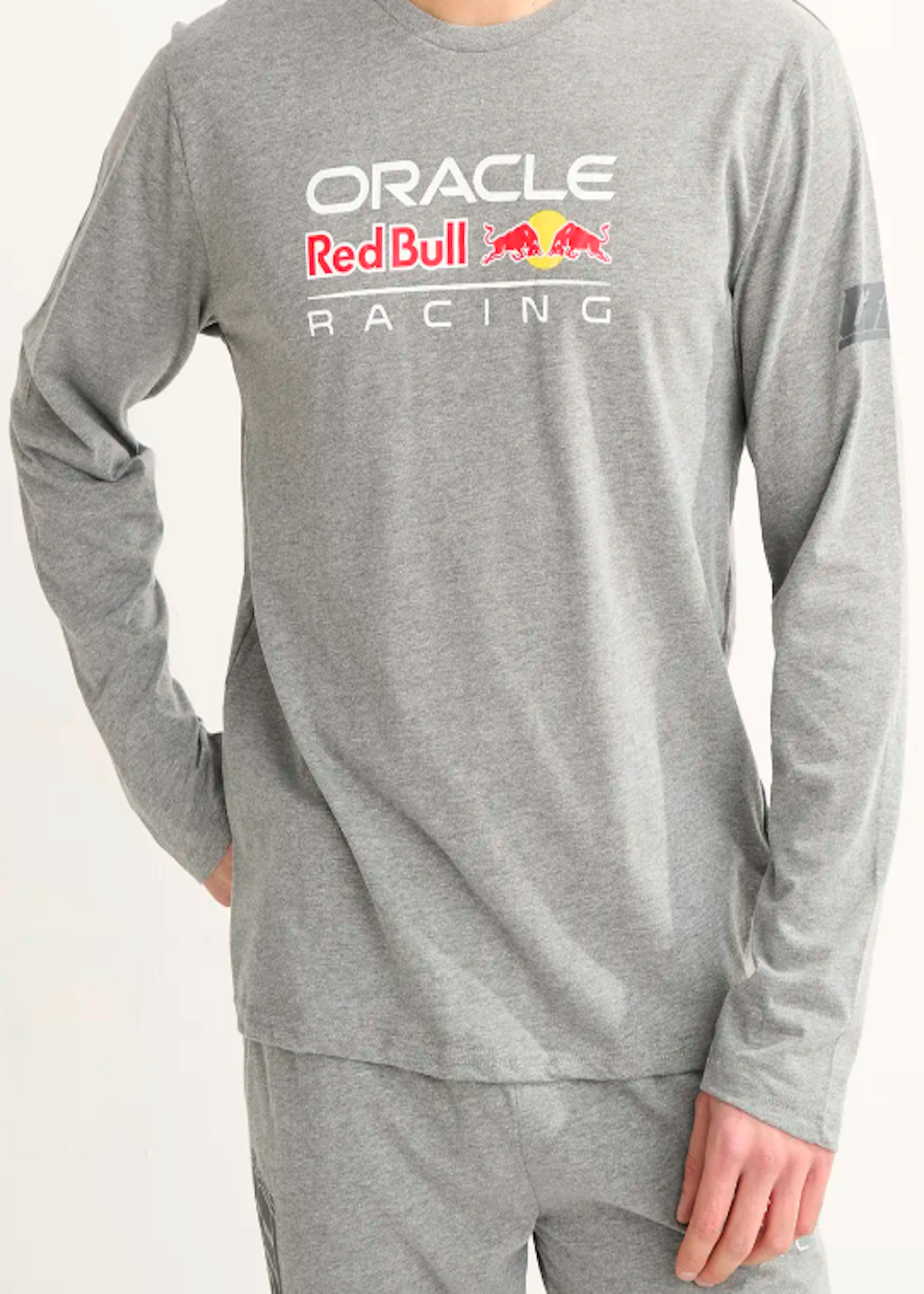 Pijama Oracle Red Bull Rancing talla M color gris-2