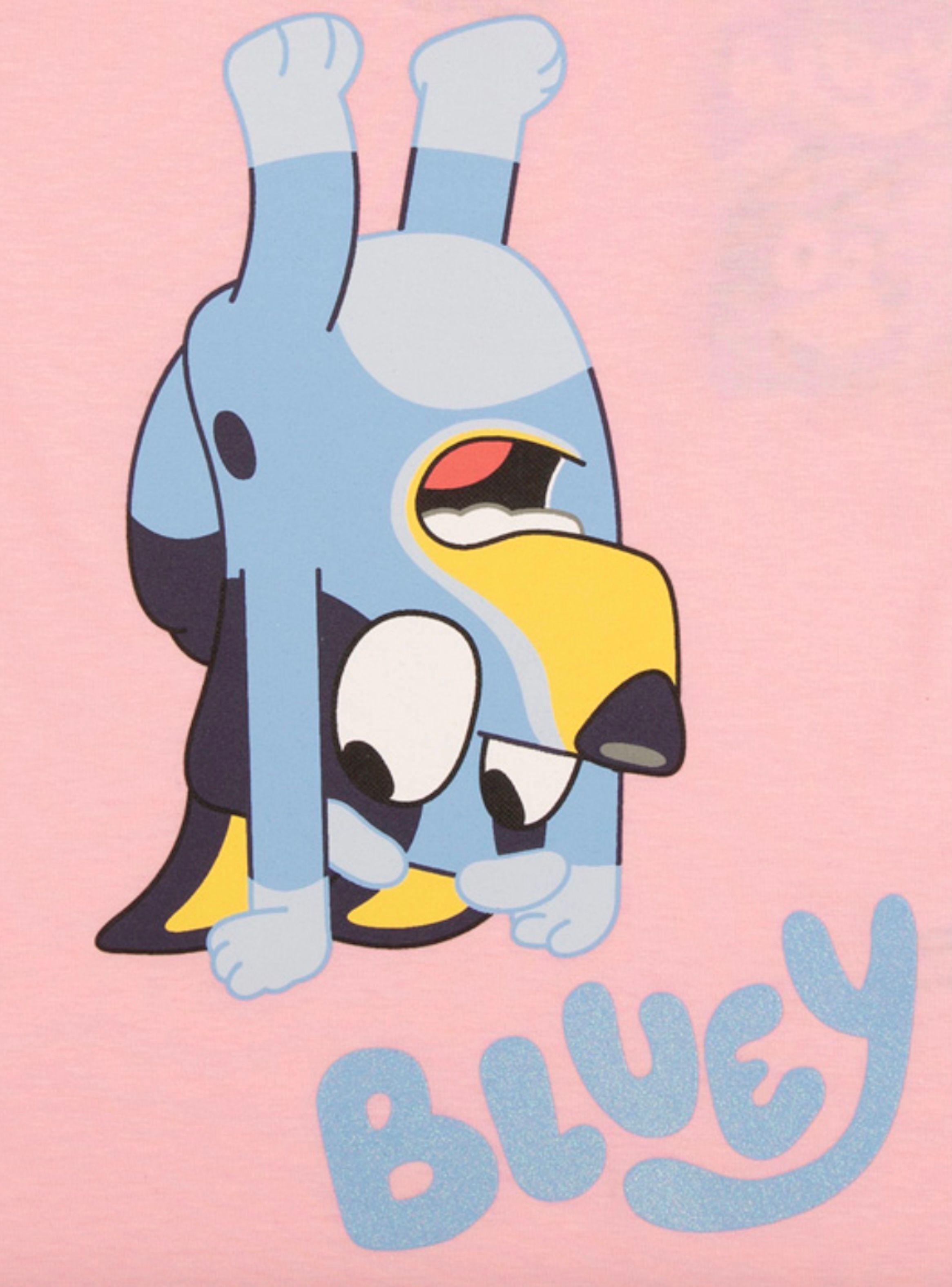 Polera de niña talla 3 diseño Bluey-2