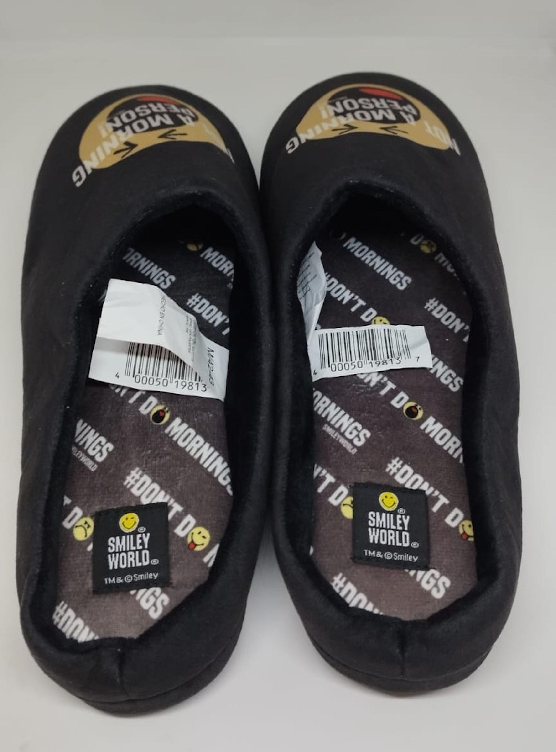 Pantufla de hombre diseño Smiley Numero 42/43-2