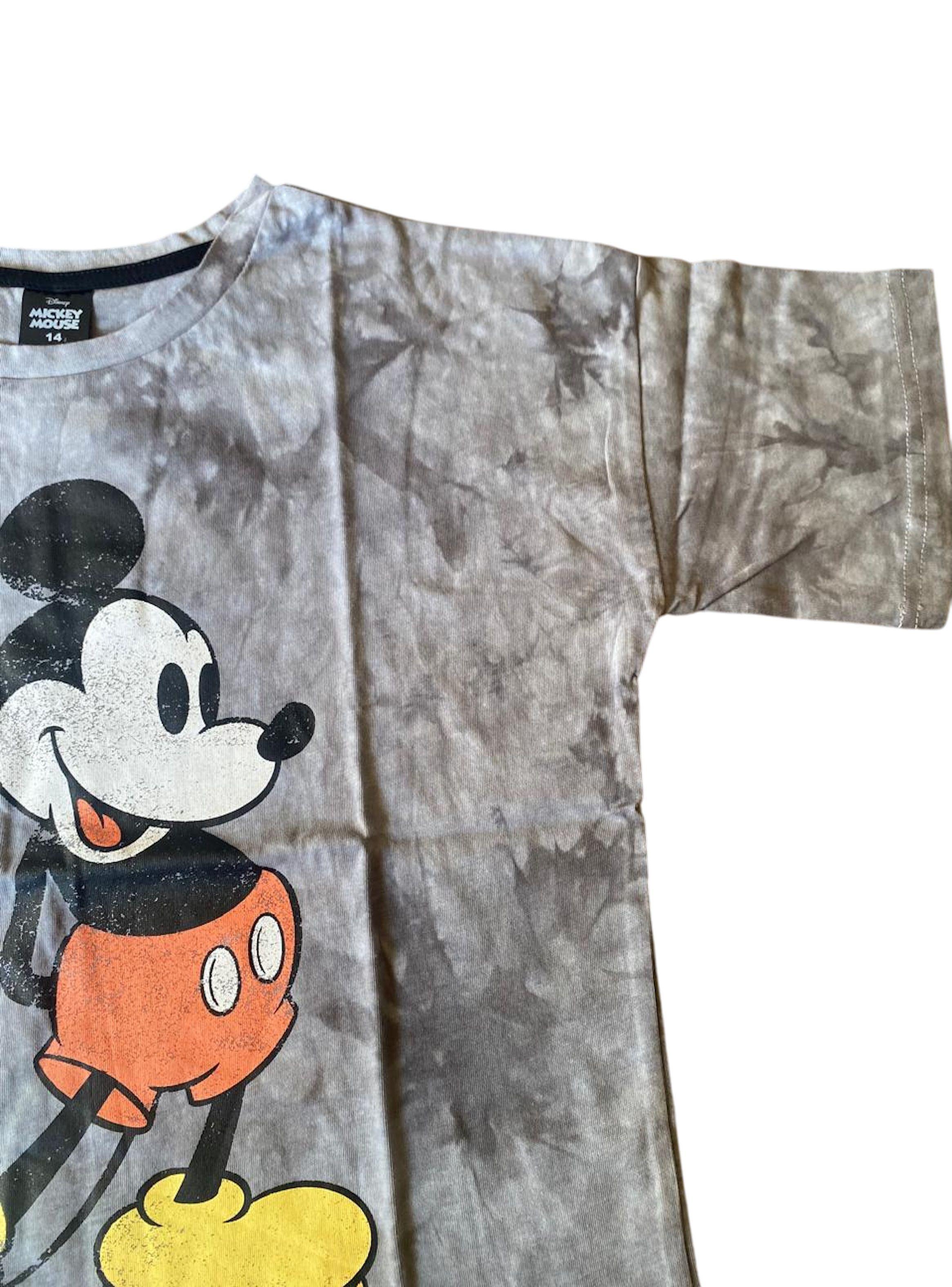 Polera juvenil de niñas tallas 14 y 16 diseño Mickey Mouse Disney-2