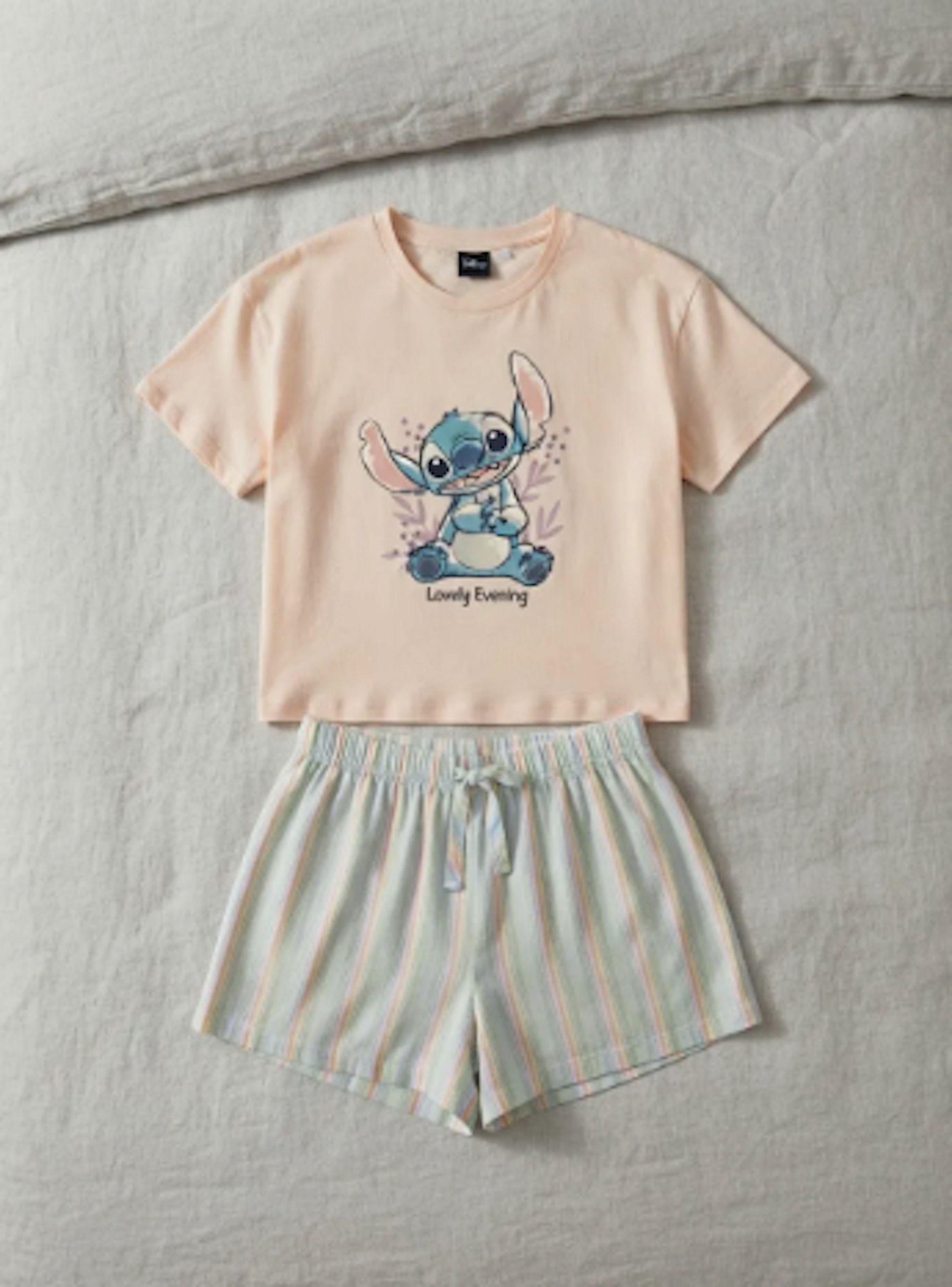 Pijama Stitch tonos pasteles-3