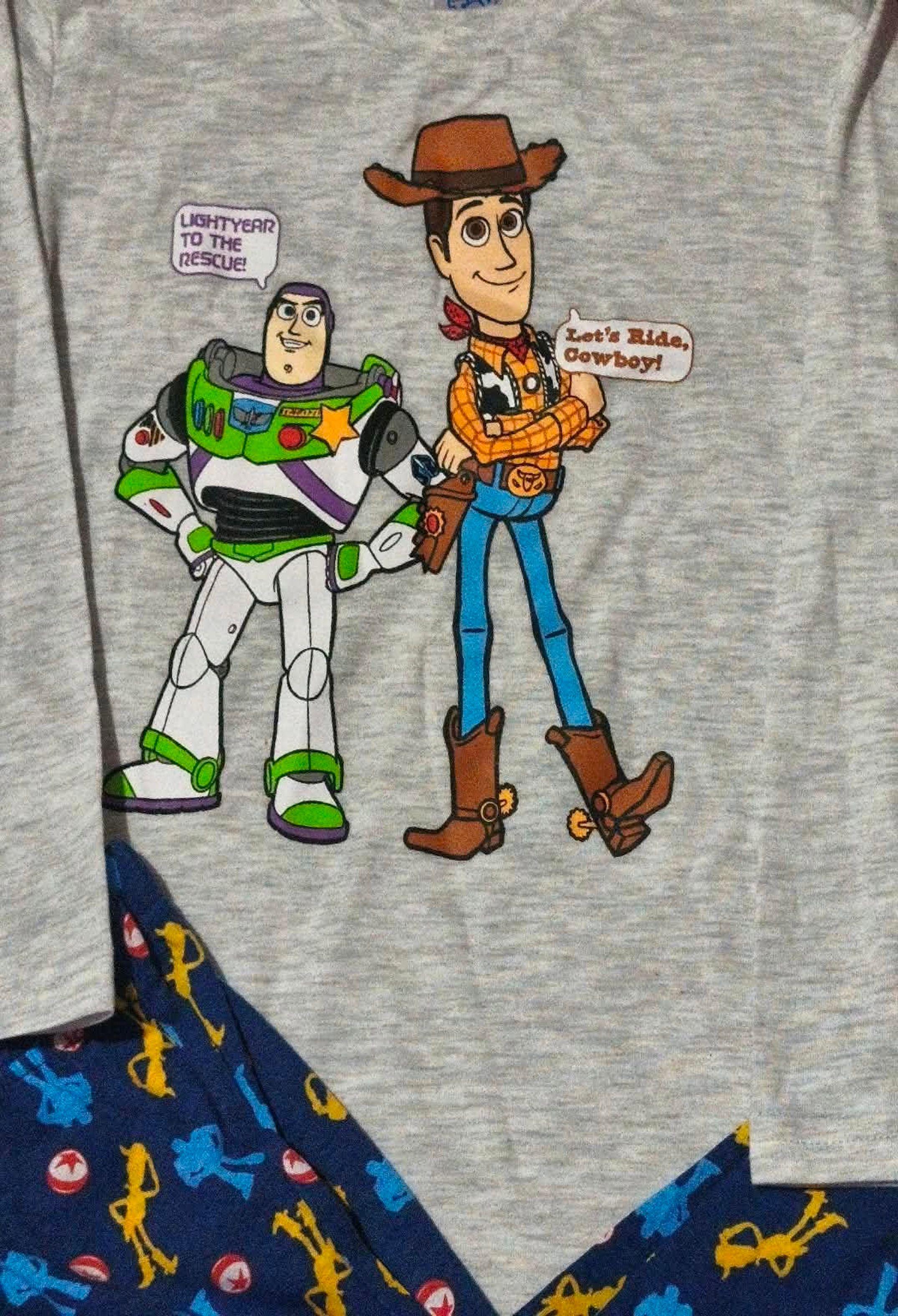 Pijama Toy Story Woody y Buzz Talla 6-2