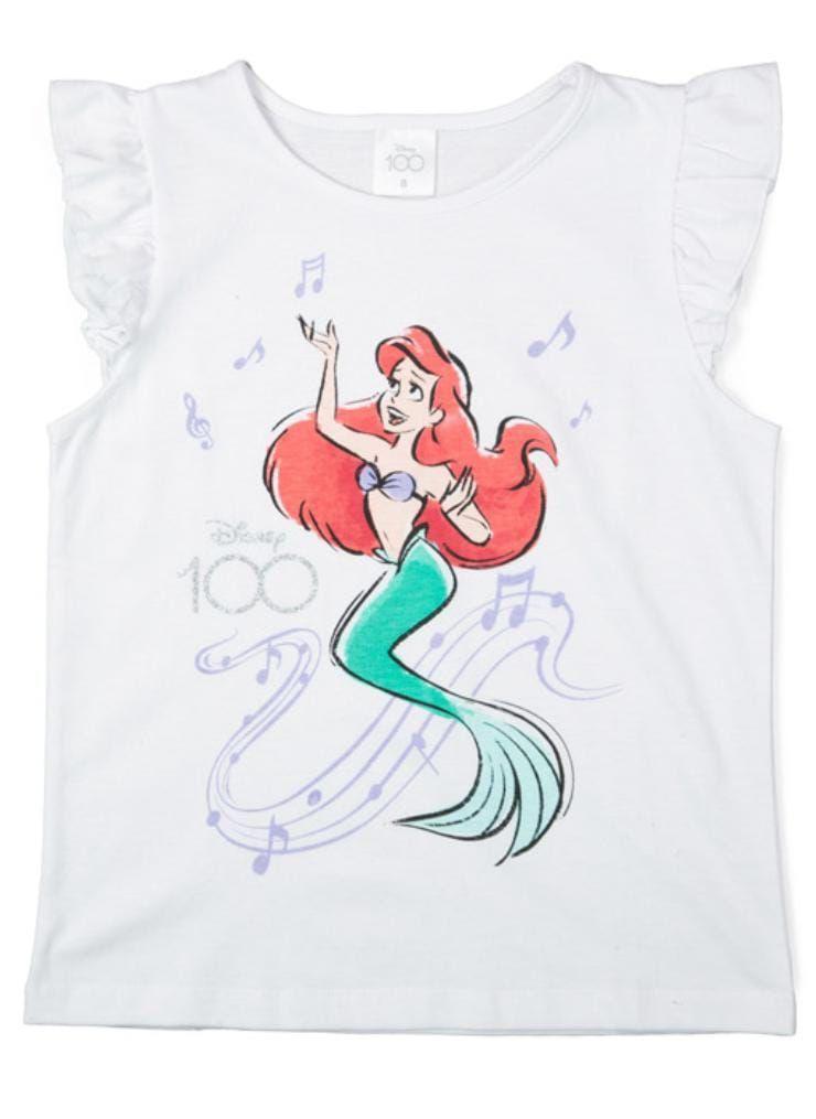 Polera Ariel Sirenita Talla 8 Disney-0