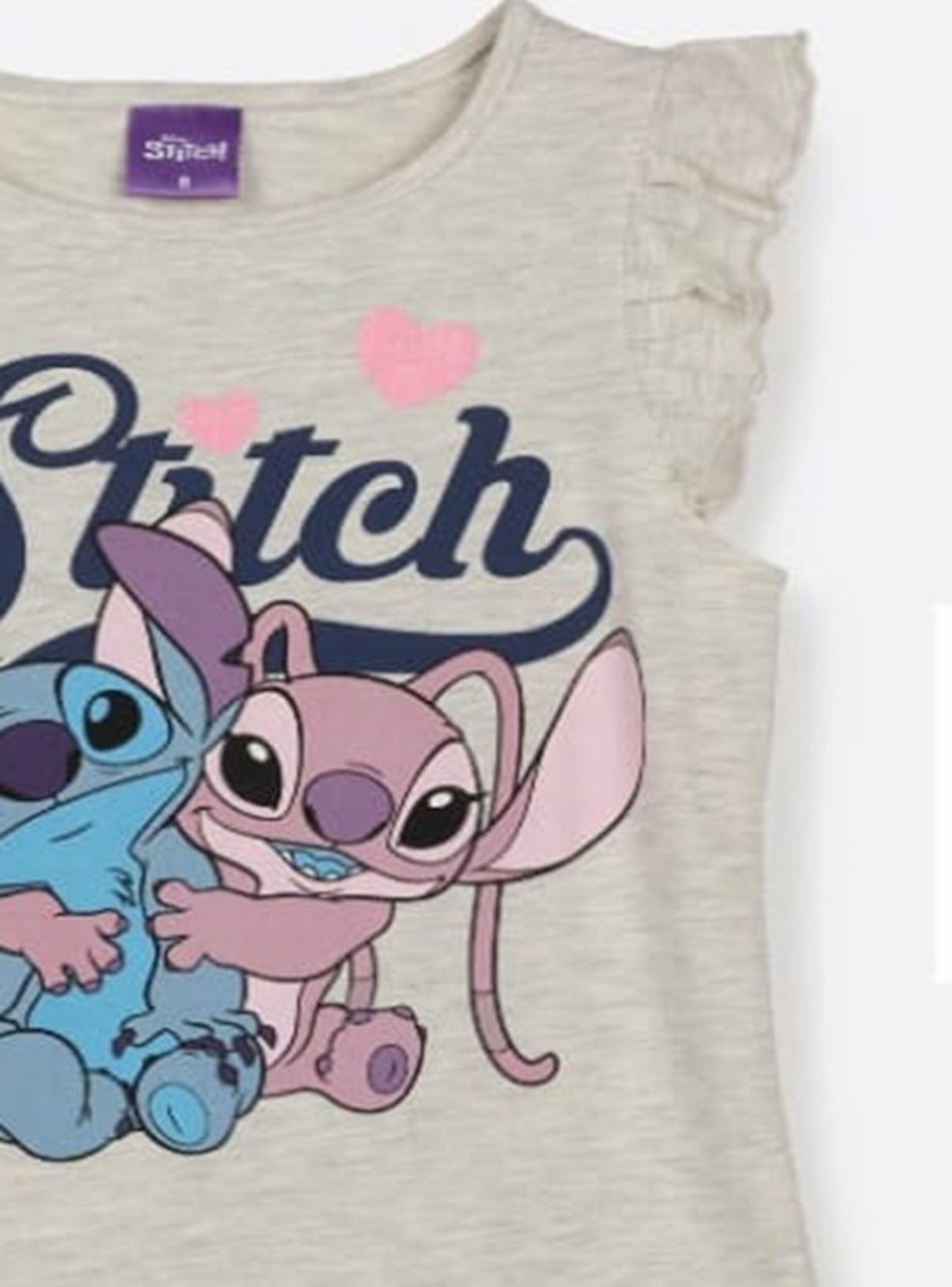 Polera de niña Stitch sin mangas talla 8 Disney-2