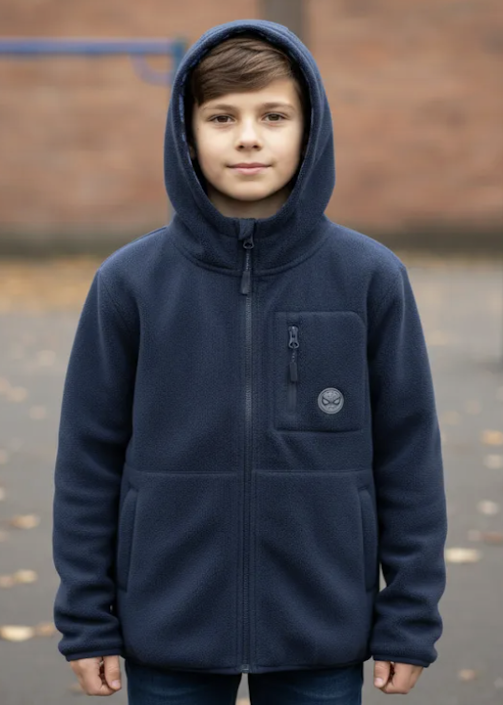 Poleron de polar escolar Spiderman Tallas 10 y 12-2