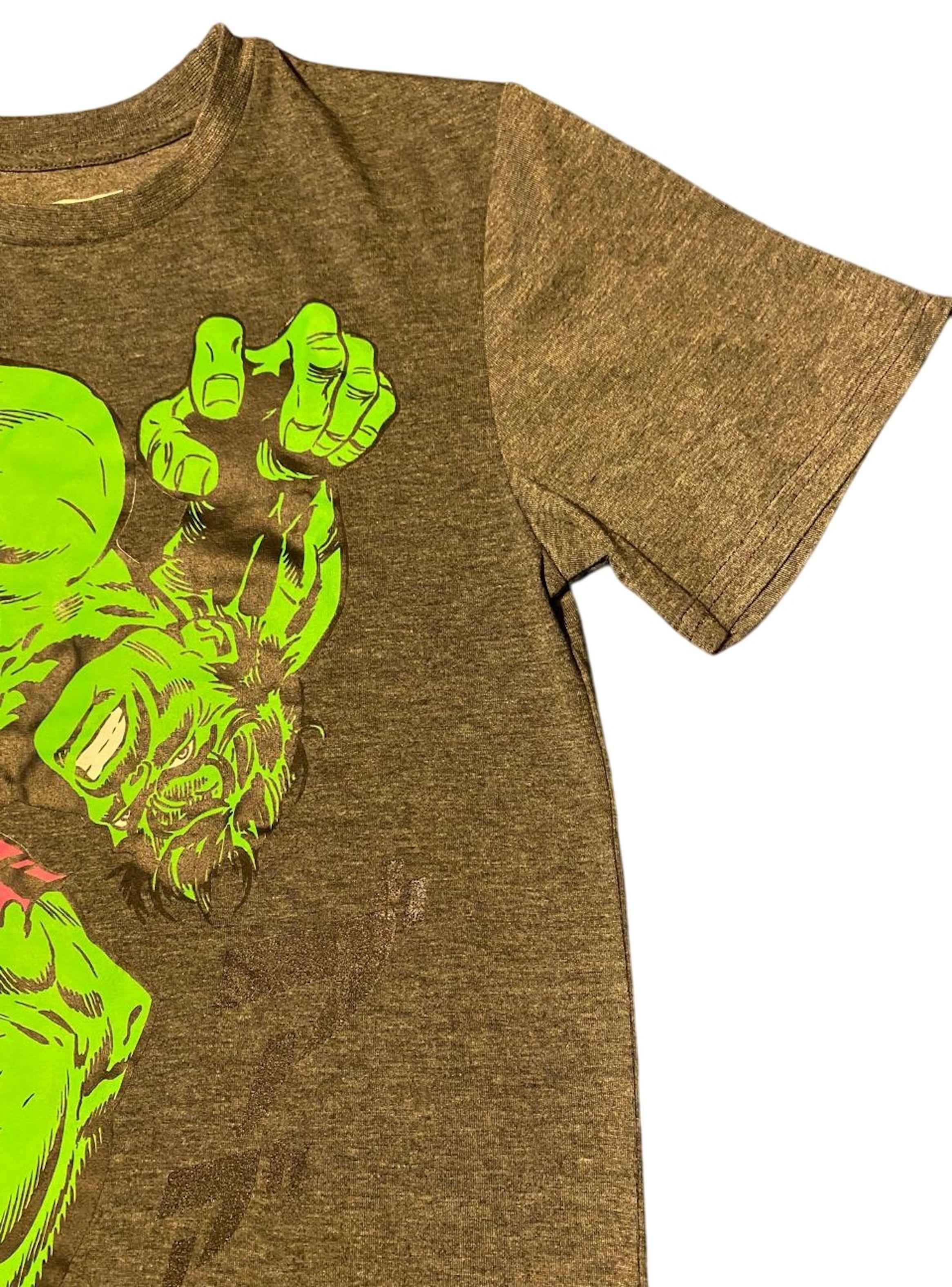 Polera de niño talla 14 diseño Hulk Marvel-2