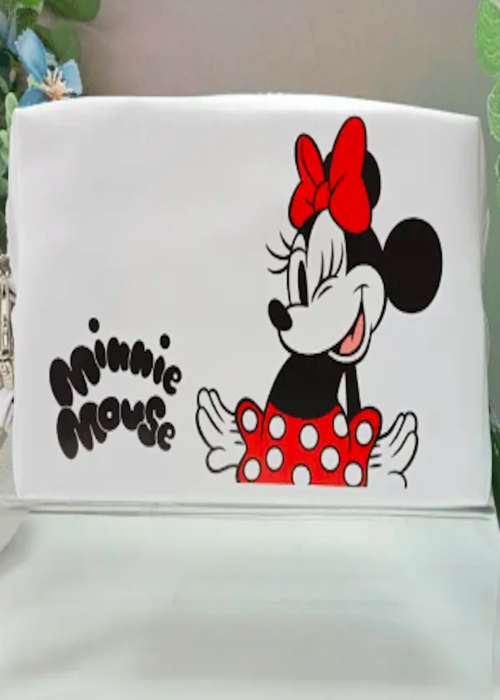 Estuche cosmetiquero Minnie Mouse Disney color blanco-2