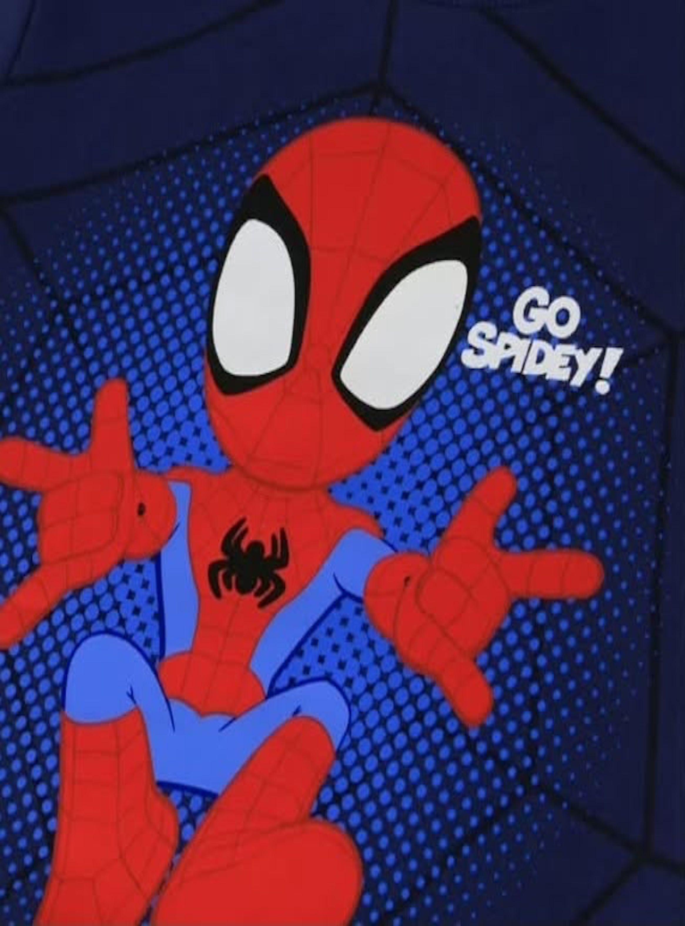 Conjunto Poleron y Pantalon de buzo dise o Spidey Talla 3-2