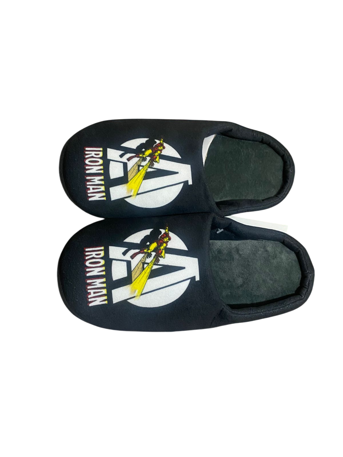 Pantufla Iron Man Numero 41 42 color gris oscuro-2