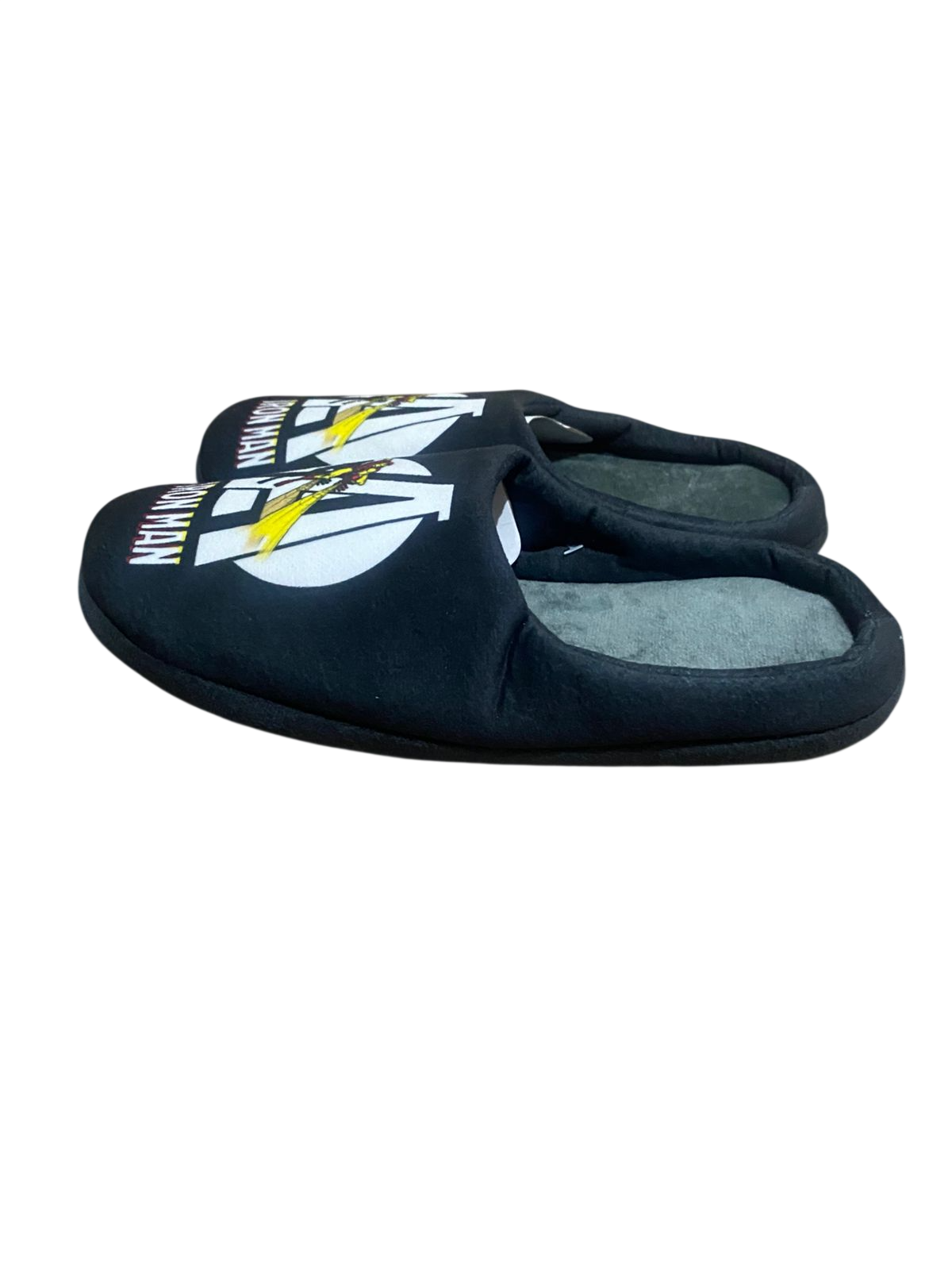 Pantufla Iron Man Numero 41 42 color gris oscuro-3