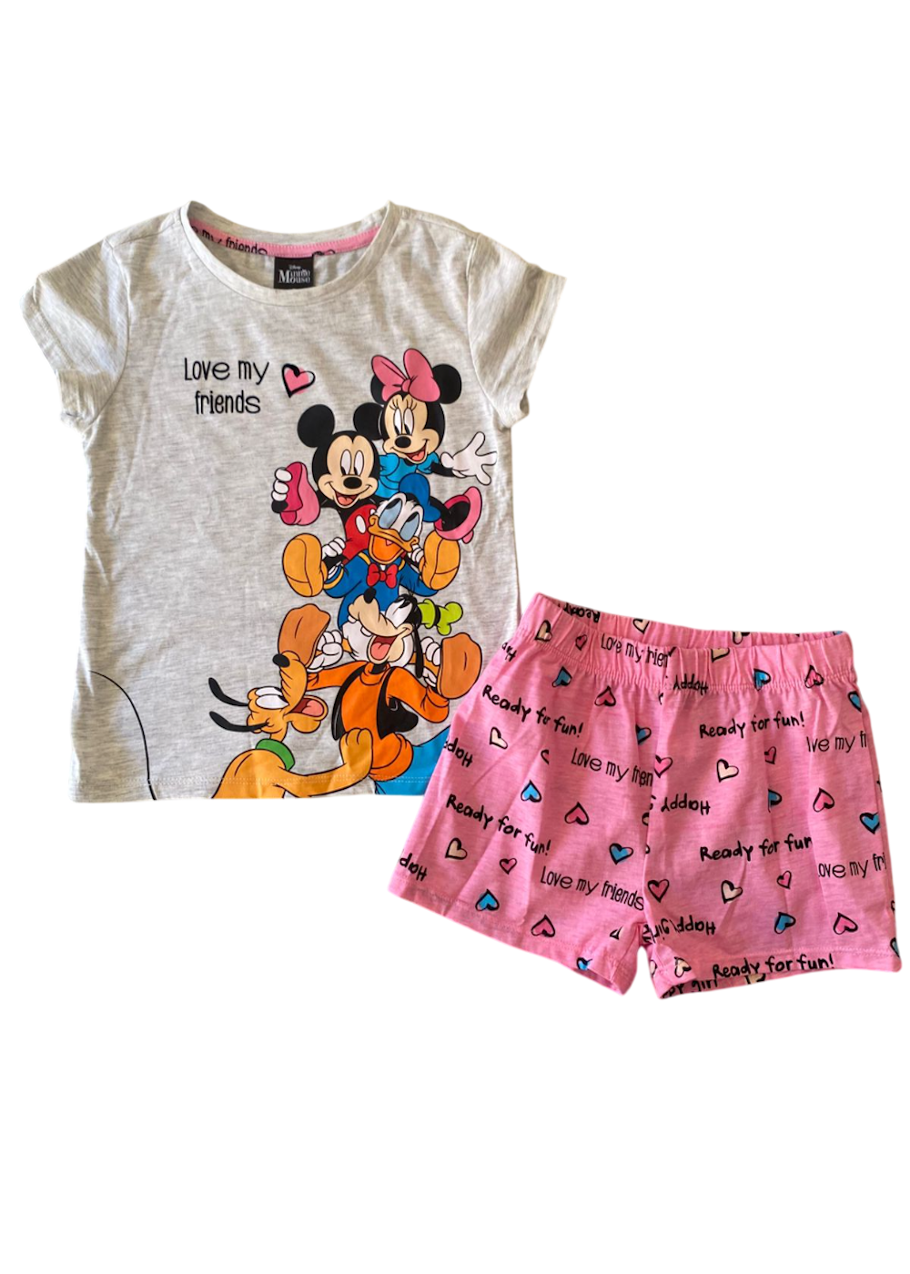 Pijama para niña Mickey y sus amigos Talla 6-1