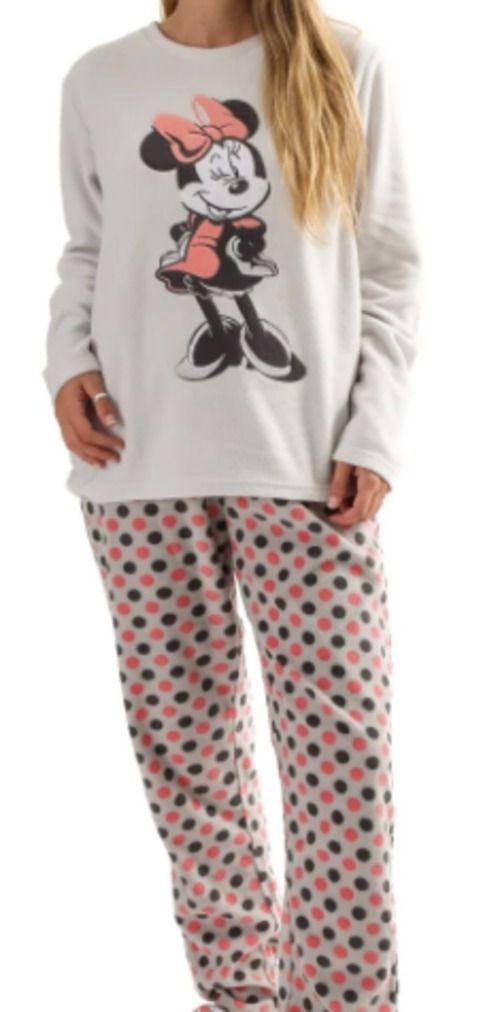 Pijama Minnie Mouse Micropolar Diferentes Tallas-0