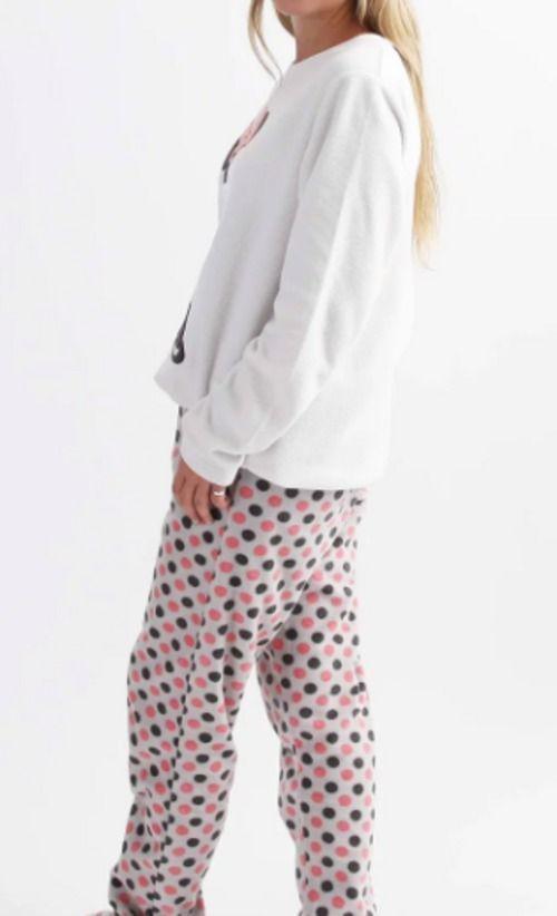 Pijama Minnie Mouse Micropolar Diferentes Tallas-1