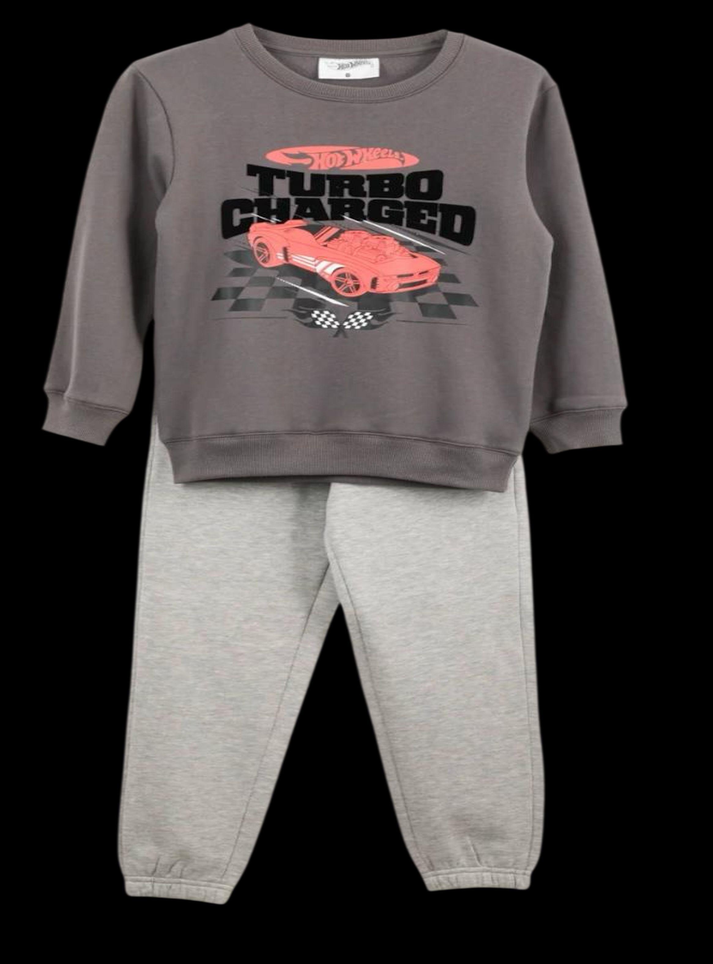 Buzo Hot Wheels Poleron y Pantalon talla 8-1