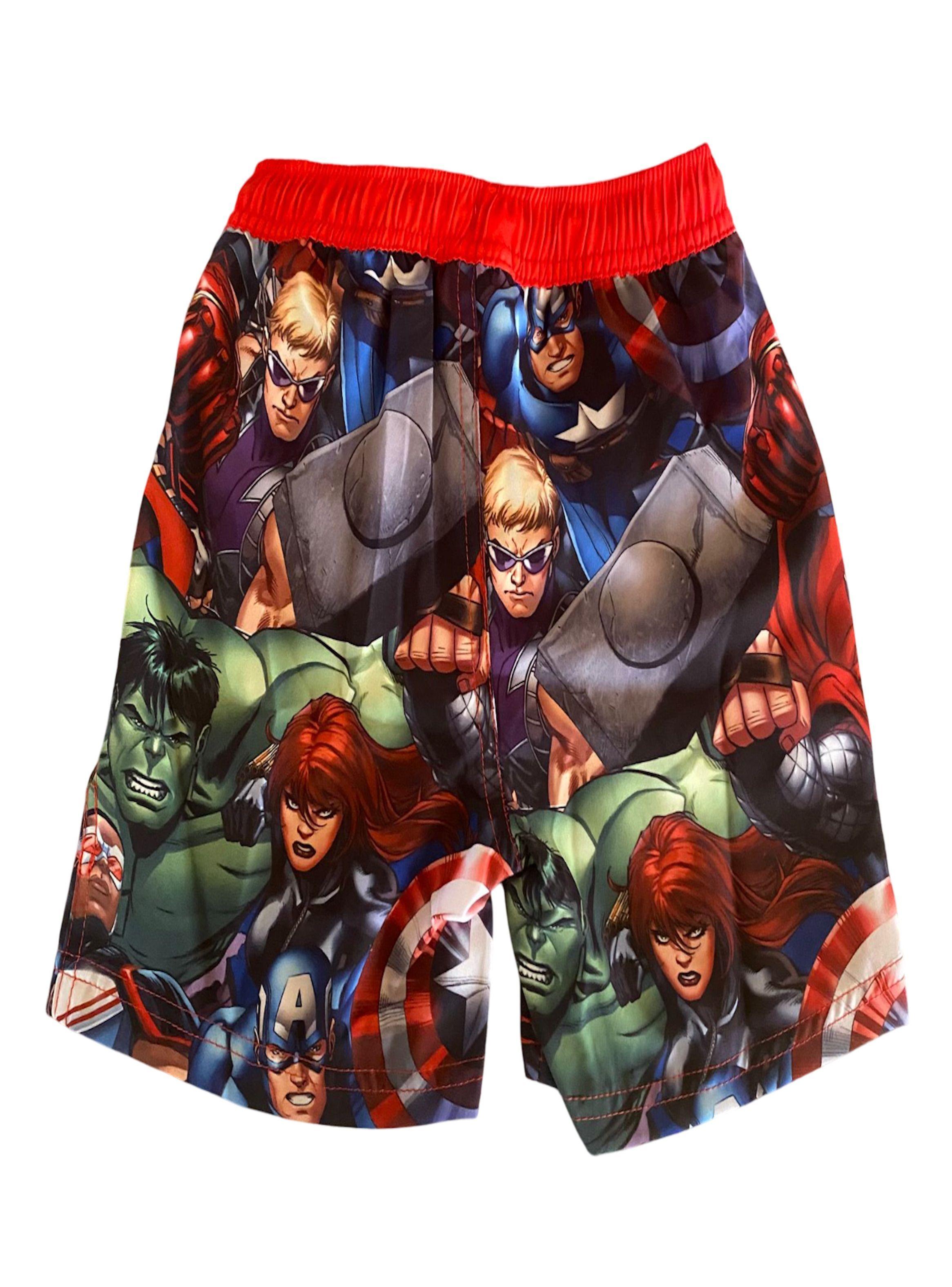 Short de baño niño talla 4 diseño Avengers Marvel-1