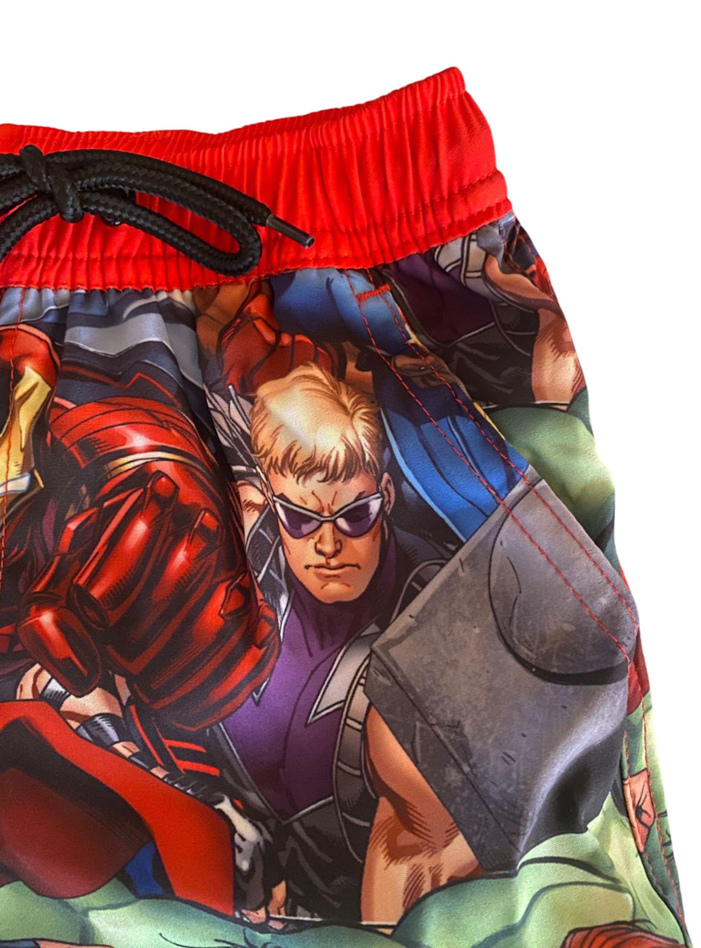 Short de baño niño talla 4 diseño Avengers Marvel-2