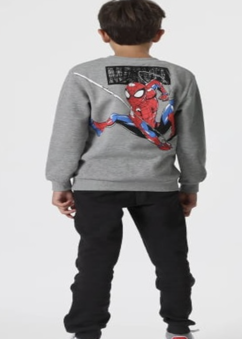 Buzo Conjunto Poleron y Pantalón Spiderman-4