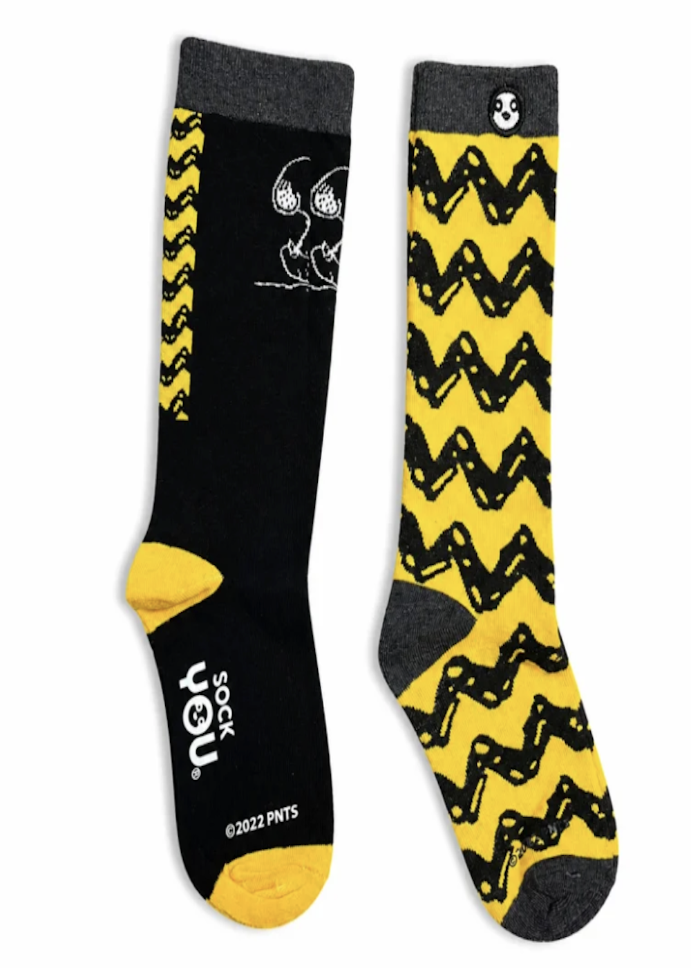 Calcetines Snoopy 2 pares tama o unico adulto-2