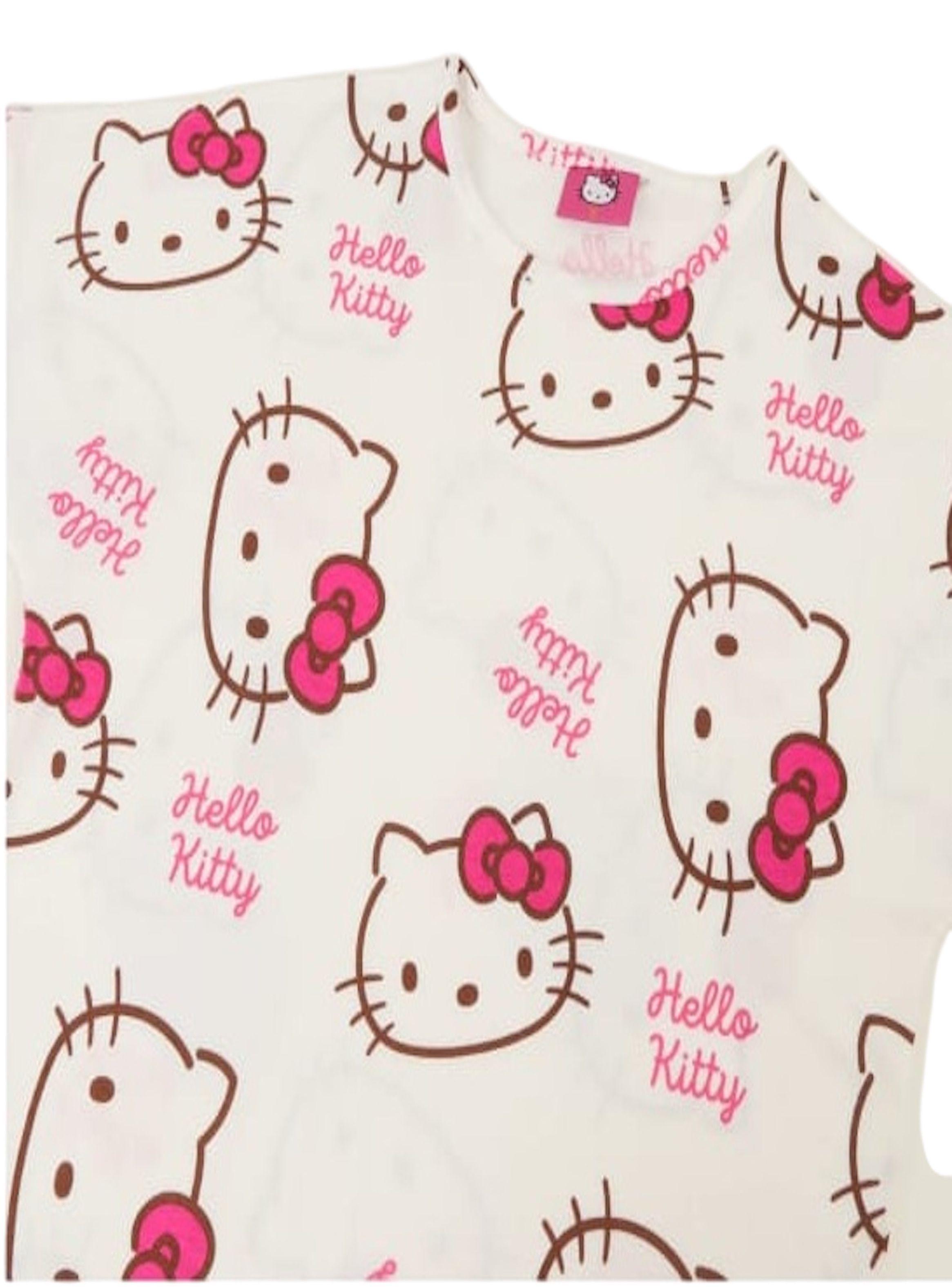 Polera de niña talla 10 diseño Hello Kitty -2