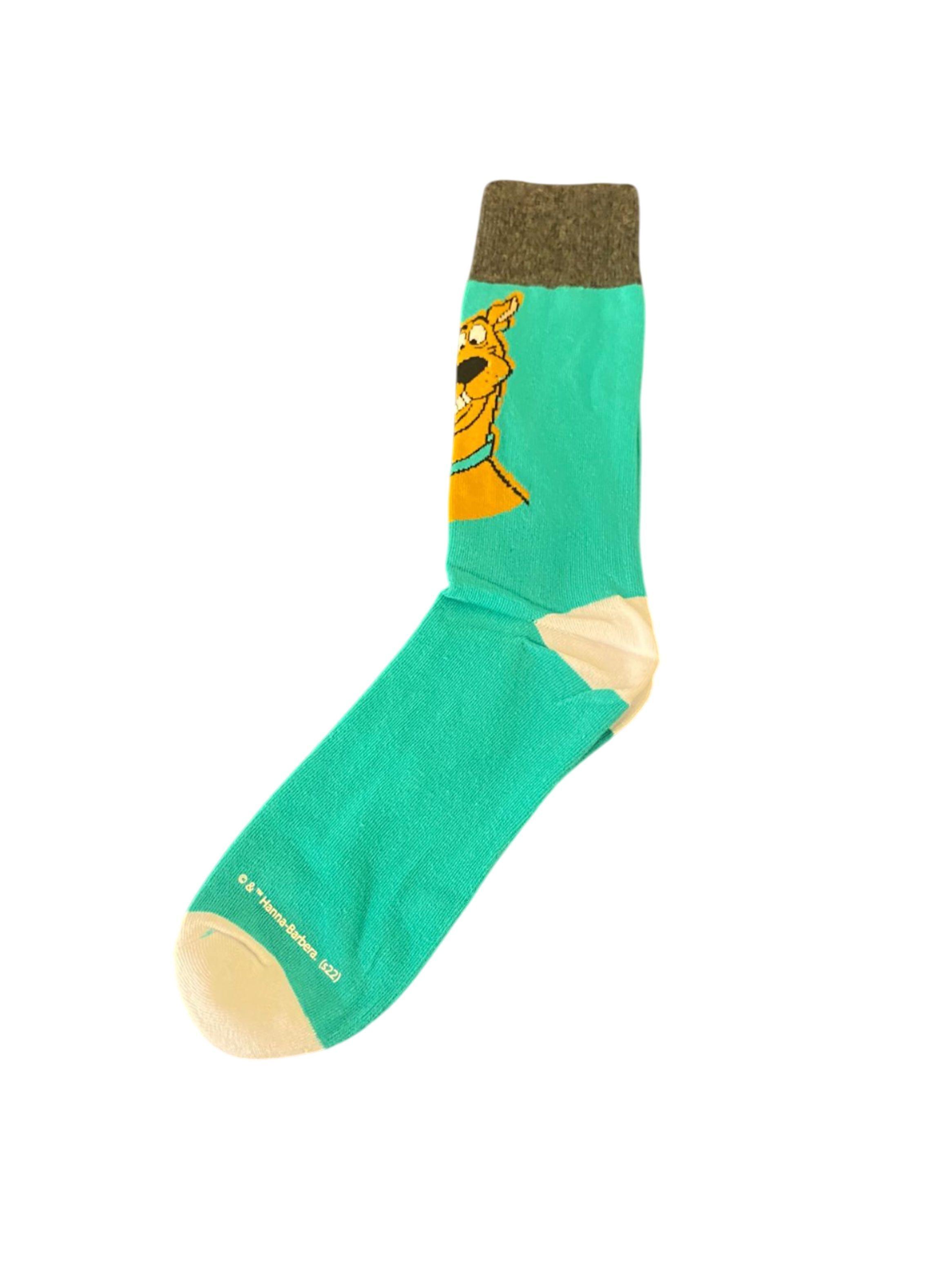 Calcetines 2 pares talla standard adulto diseño Scooby Doo-2
