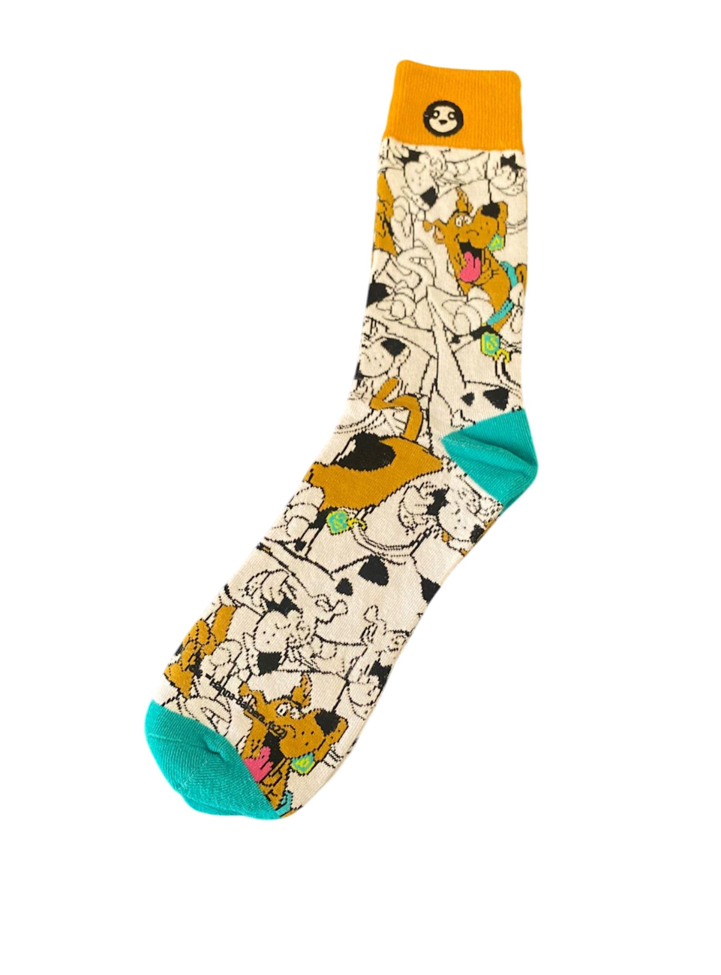 Calcetines 2 pares talla standard adulto diseño Scooby Doo-4